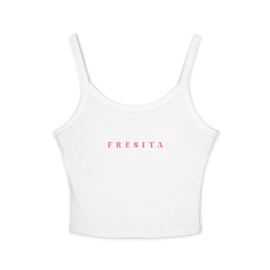 "Fresita" Women's Spaghetti Strap Tank Top l Cute Summer Top, Casual Wear