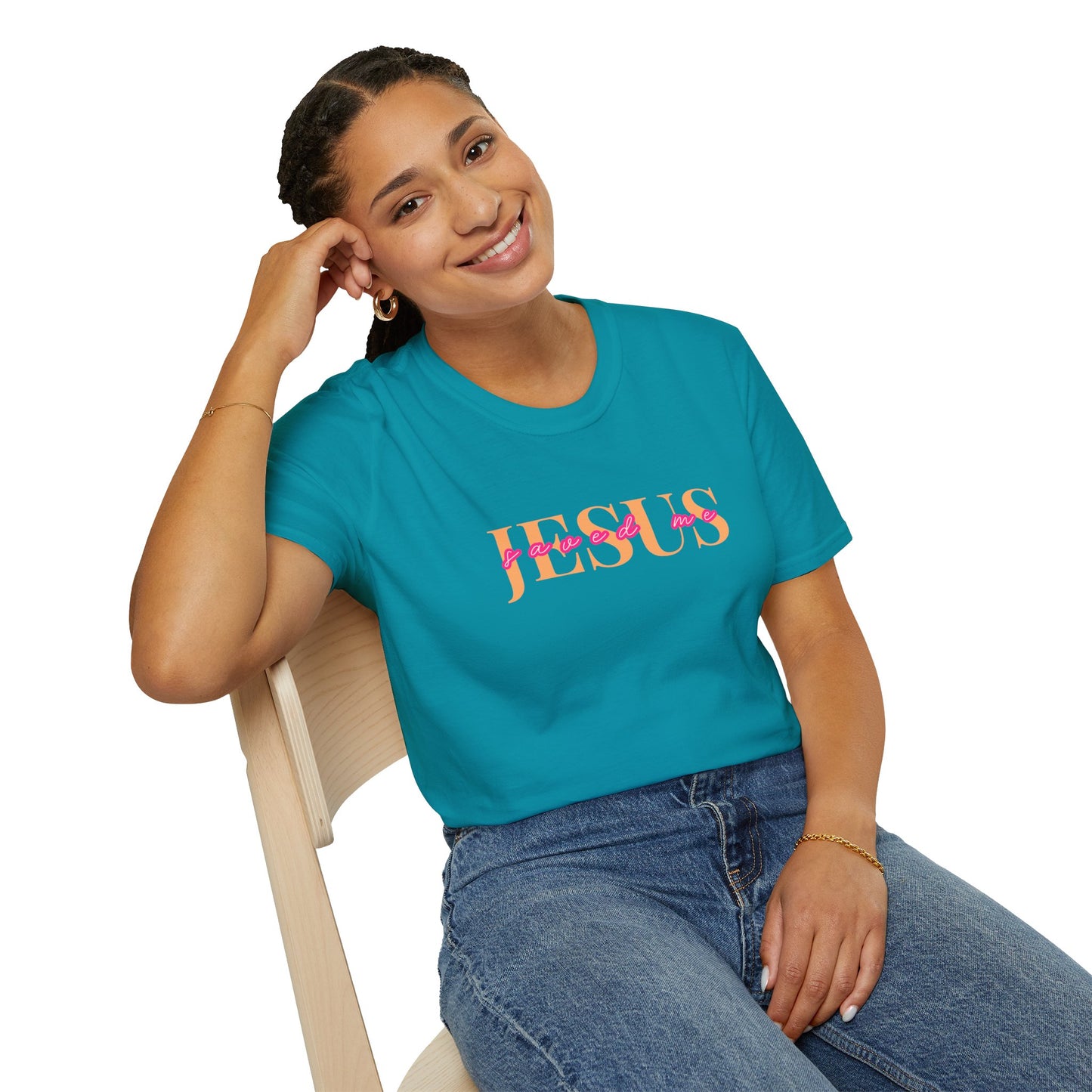 "Jesus Saved Me" - Soft Style T-Shirt l Perfect for Everyday Wear