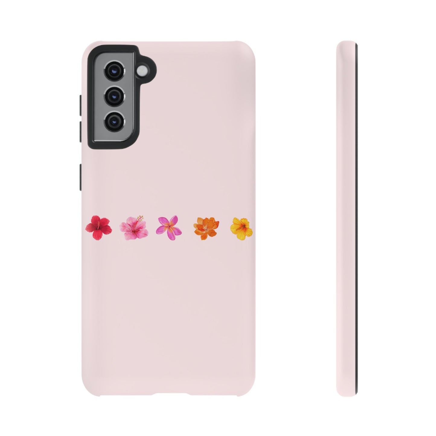 SAMSUNG Flower-Patterned Phone Case l Tough Cases for Women