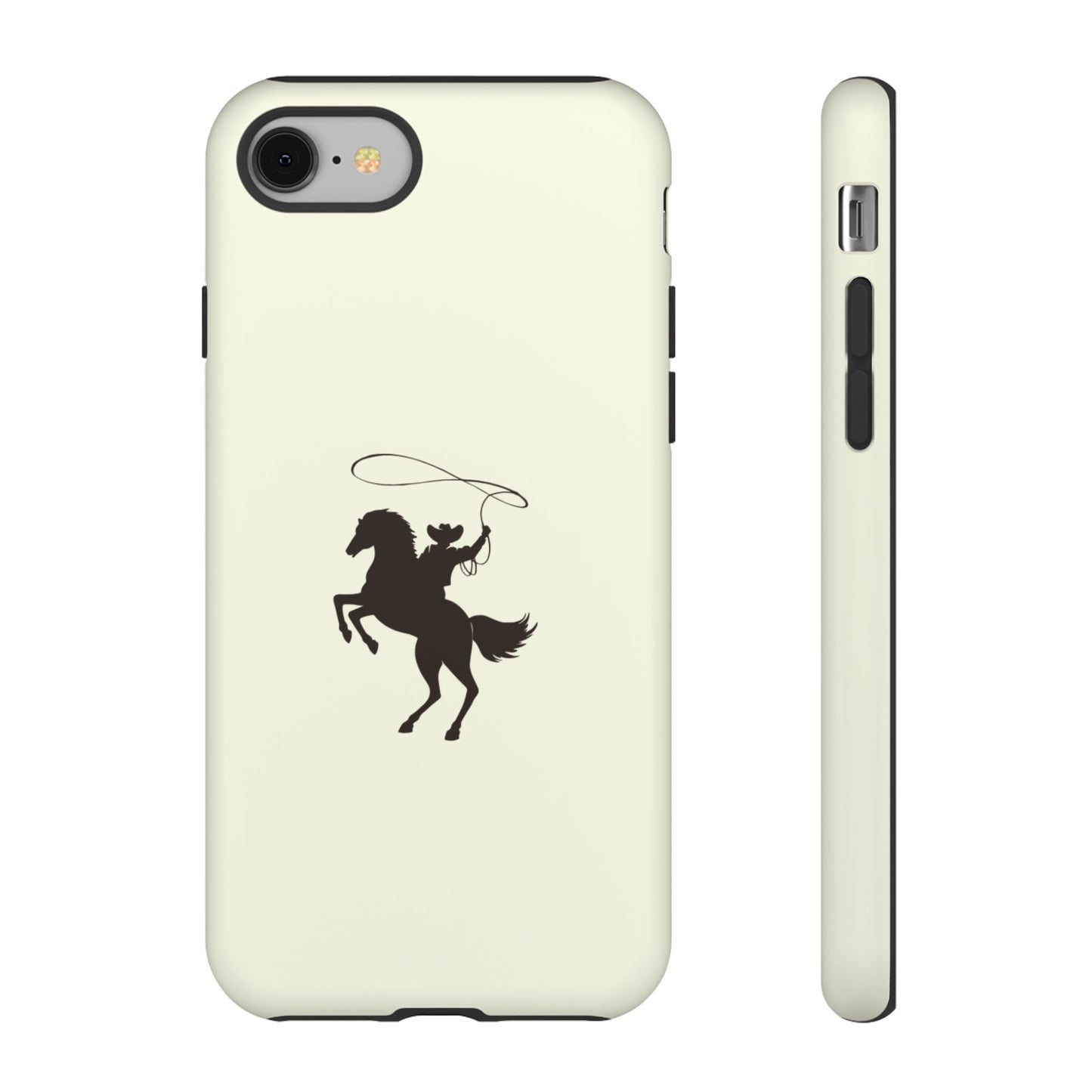 iPHONE Western Horse Rider Phone Case l Durable Phone Cover, Cowboy Style, Tough Case