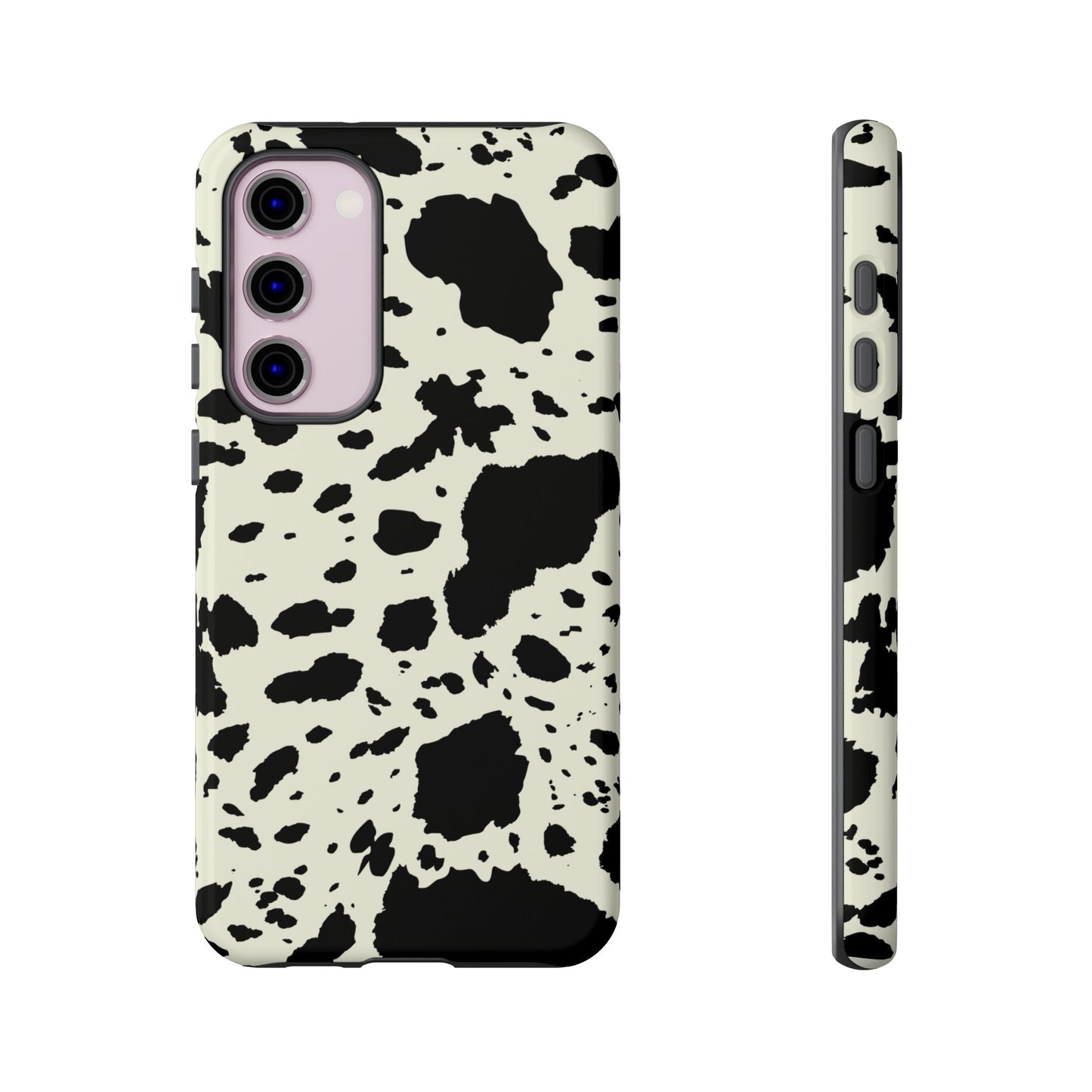 SAMSUNG Cow Print Tough Phone Cases l Durable Protection