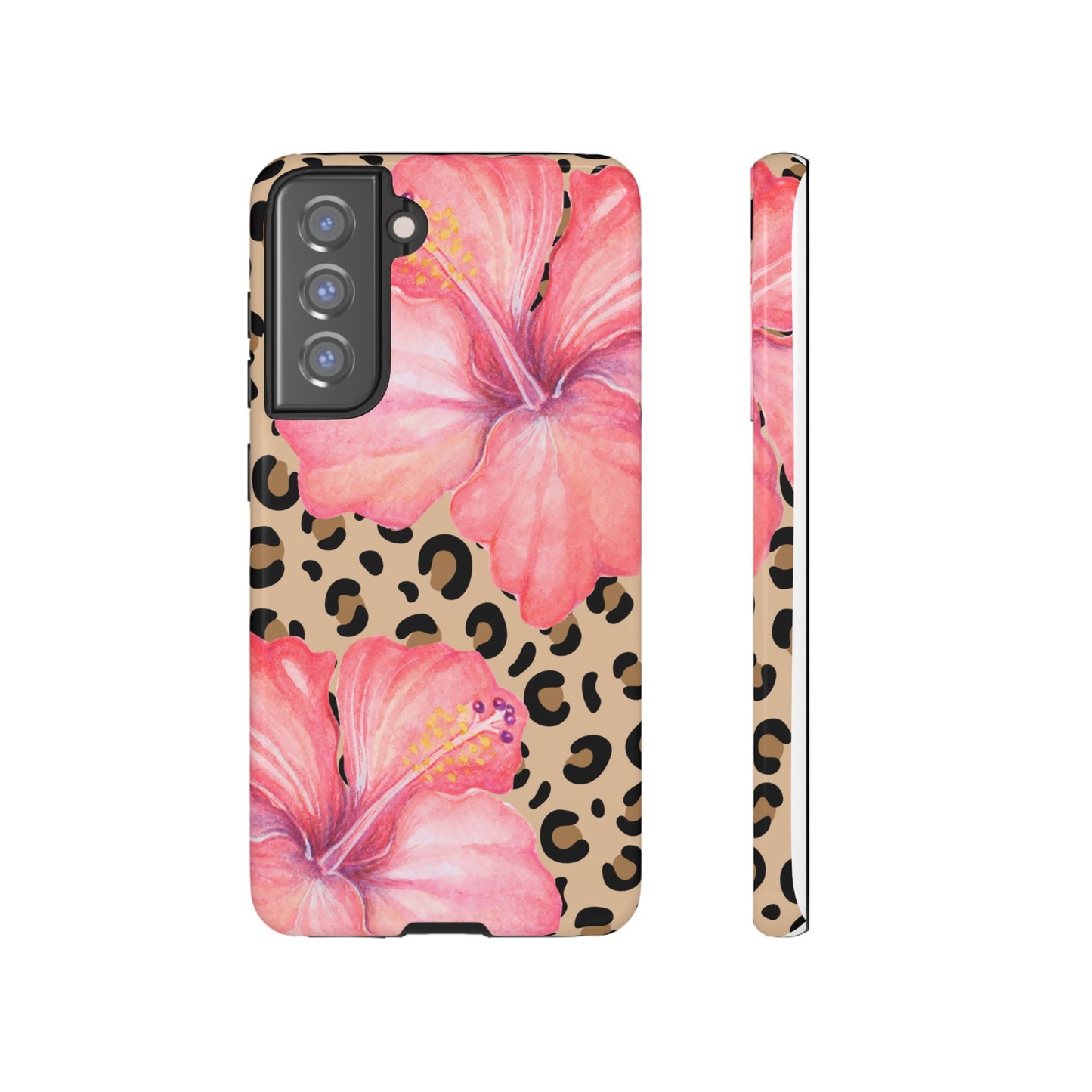 Leopard and Hibiscus SAMSUNG Tough Cases l Perfect for the Summer