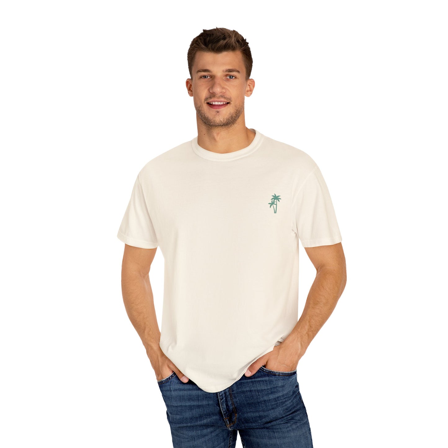 Playa y Amor T-Shirt l Tropical Graphic Tee, Summer Vibes Shirt