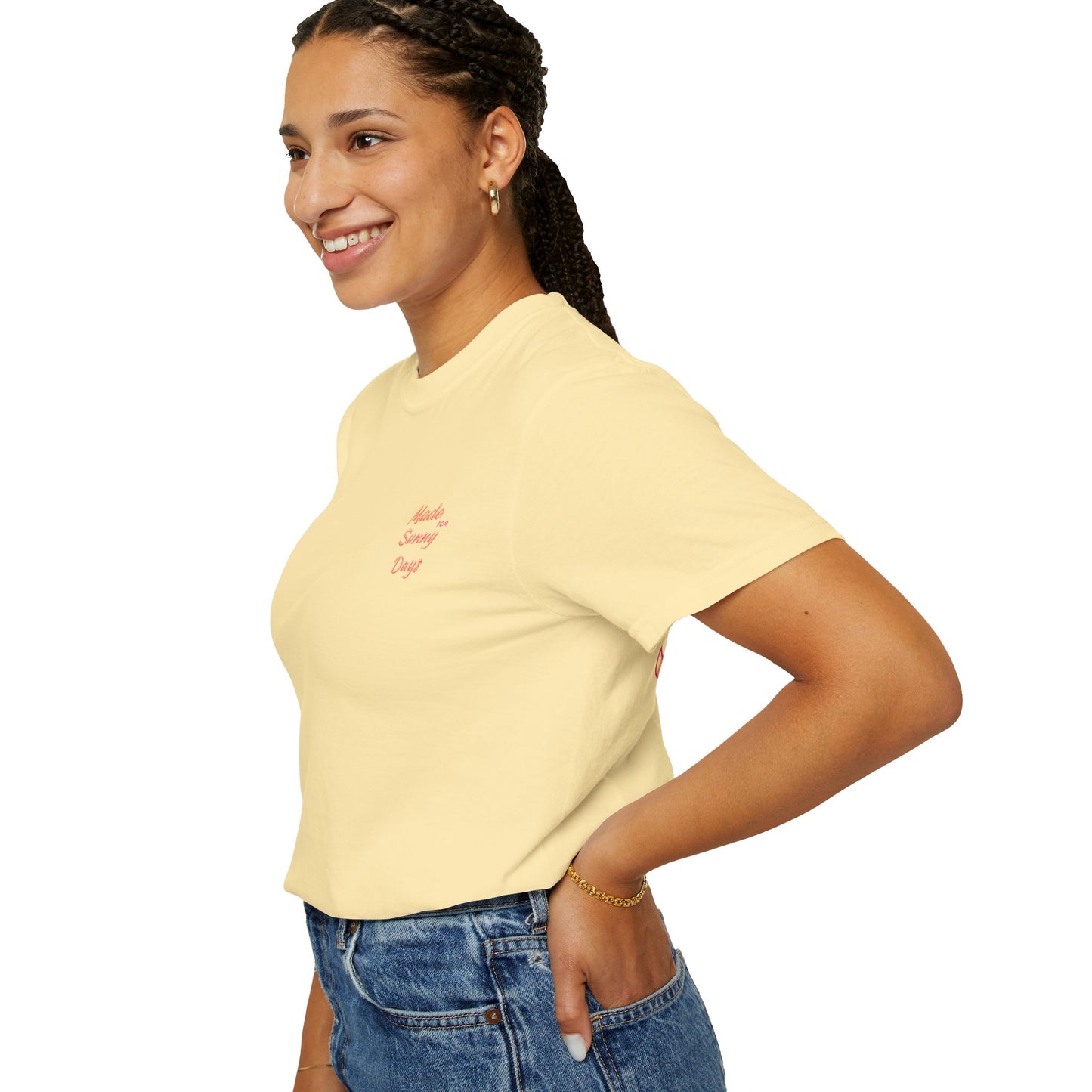 "Made for Sunny Days" T-Shirt l Casual Summer Tee