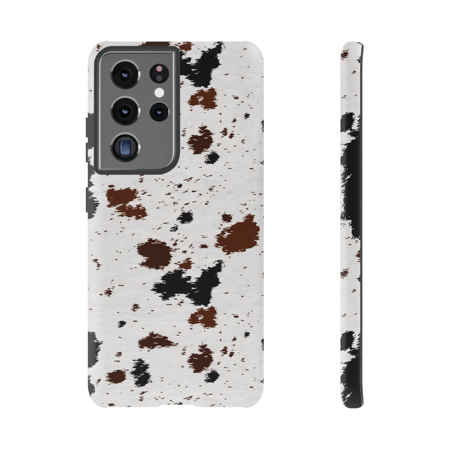 SAMSUNG Cow Print Tough Phone Case l GIFT FOR HIM AND HER