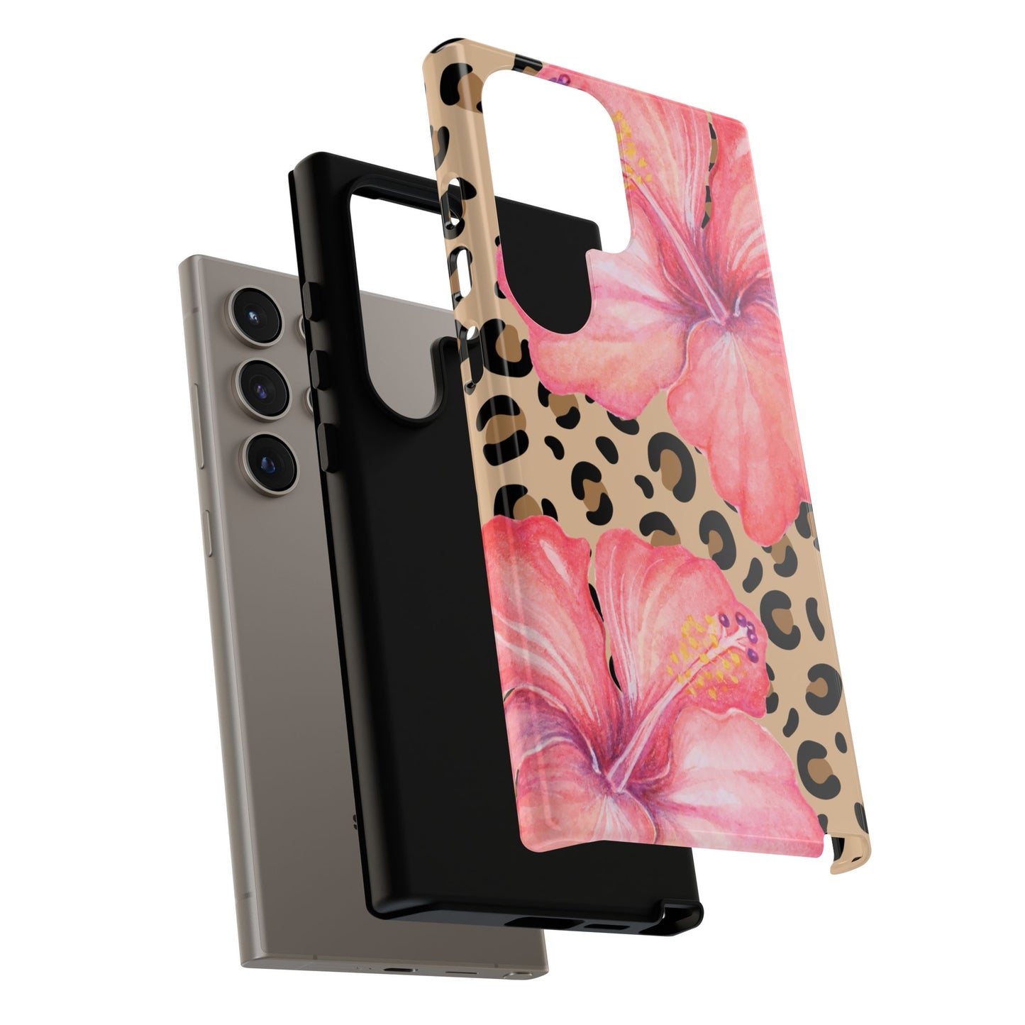Leopard and Hibiscus SAMSUNG Tough Cases l Perfect for the Summer