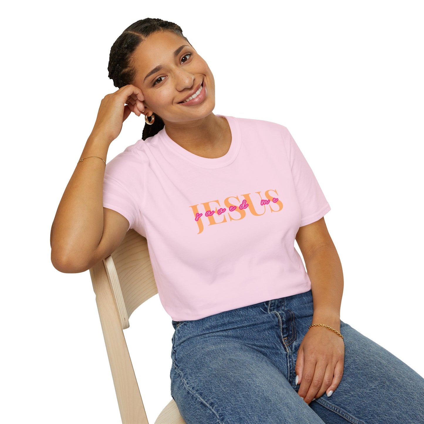 "Jesus Saved Me" - Soft Style T-Shirt l Perfect for Everyday Wear