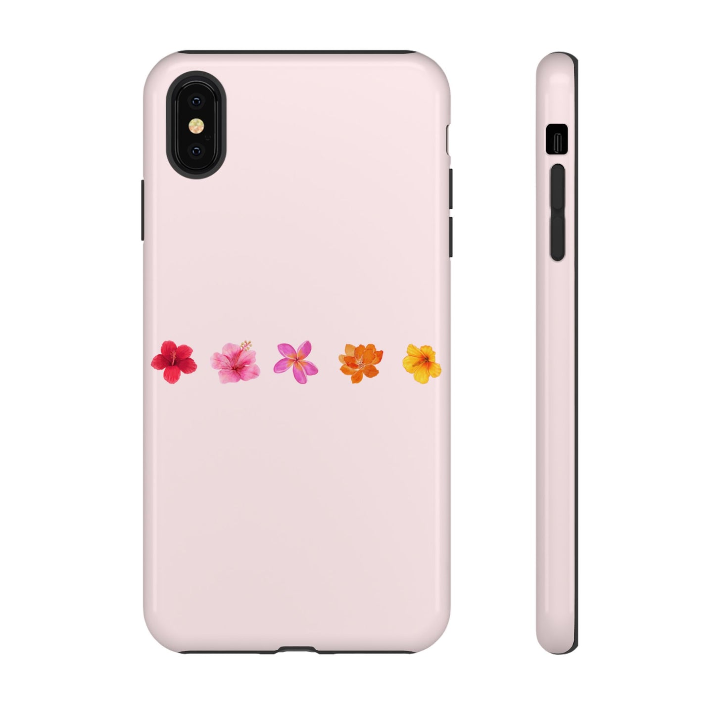 iPHONE Flower-Patterned Phone Case l Tough Cases for Women