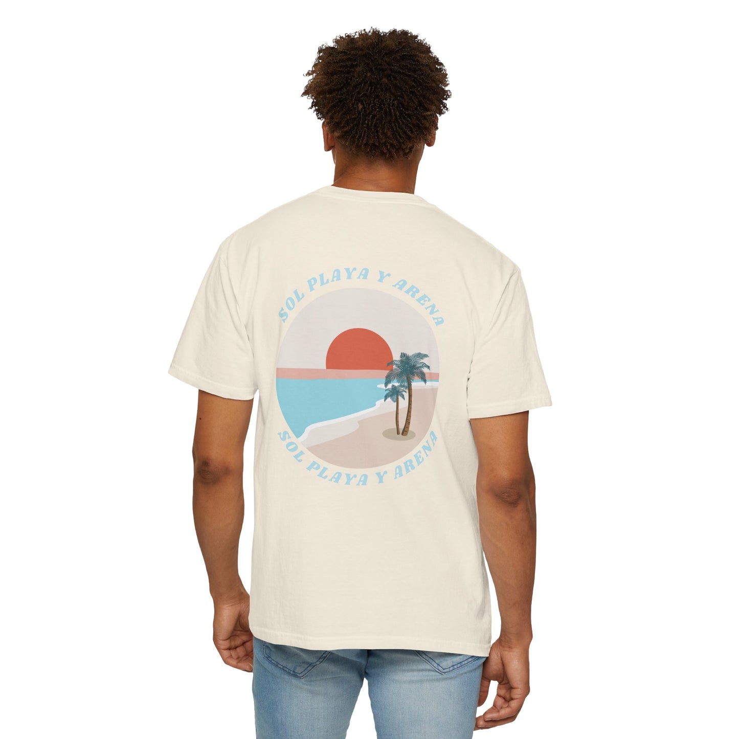 "Sol, Playa, y Arena" Beach Vibe T-Shirt Summer Apparel l Unisex Casual Wear