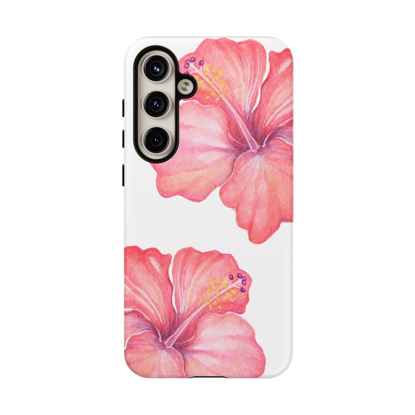 SAMSUNG Hibiscus Tough Case l Summer Vibe Mobile Case