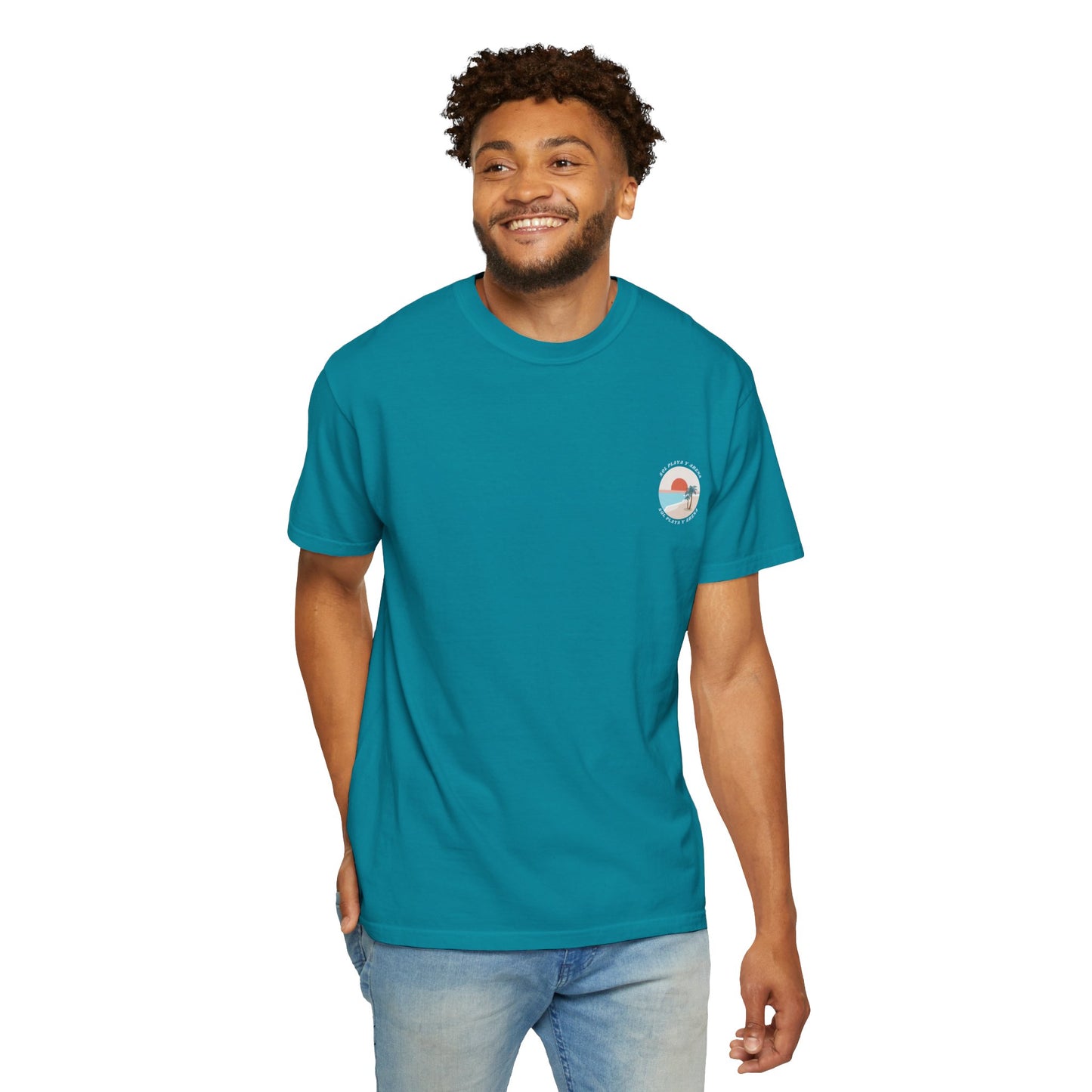 "Sol, Playa, y Arena" Beach Vibe T-Shirt Summer Apparel l Unisex Casual Wear