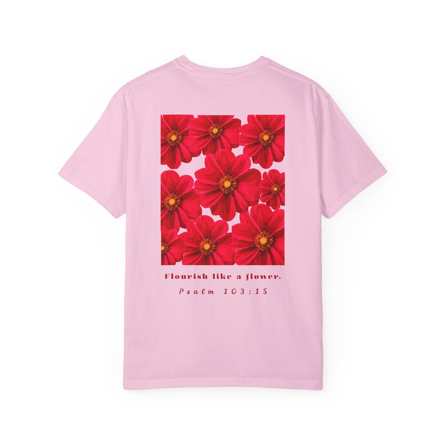 Floral Quote T-shirt l Gift for Her, Casual Wear, Daily Style