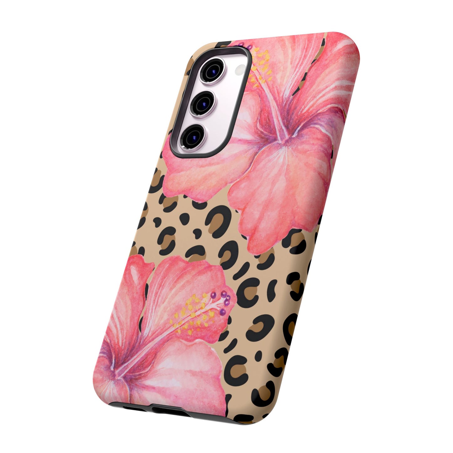 Leopard and Hibiscus SAMSUNG Tough Cases l Perfect for the Summer