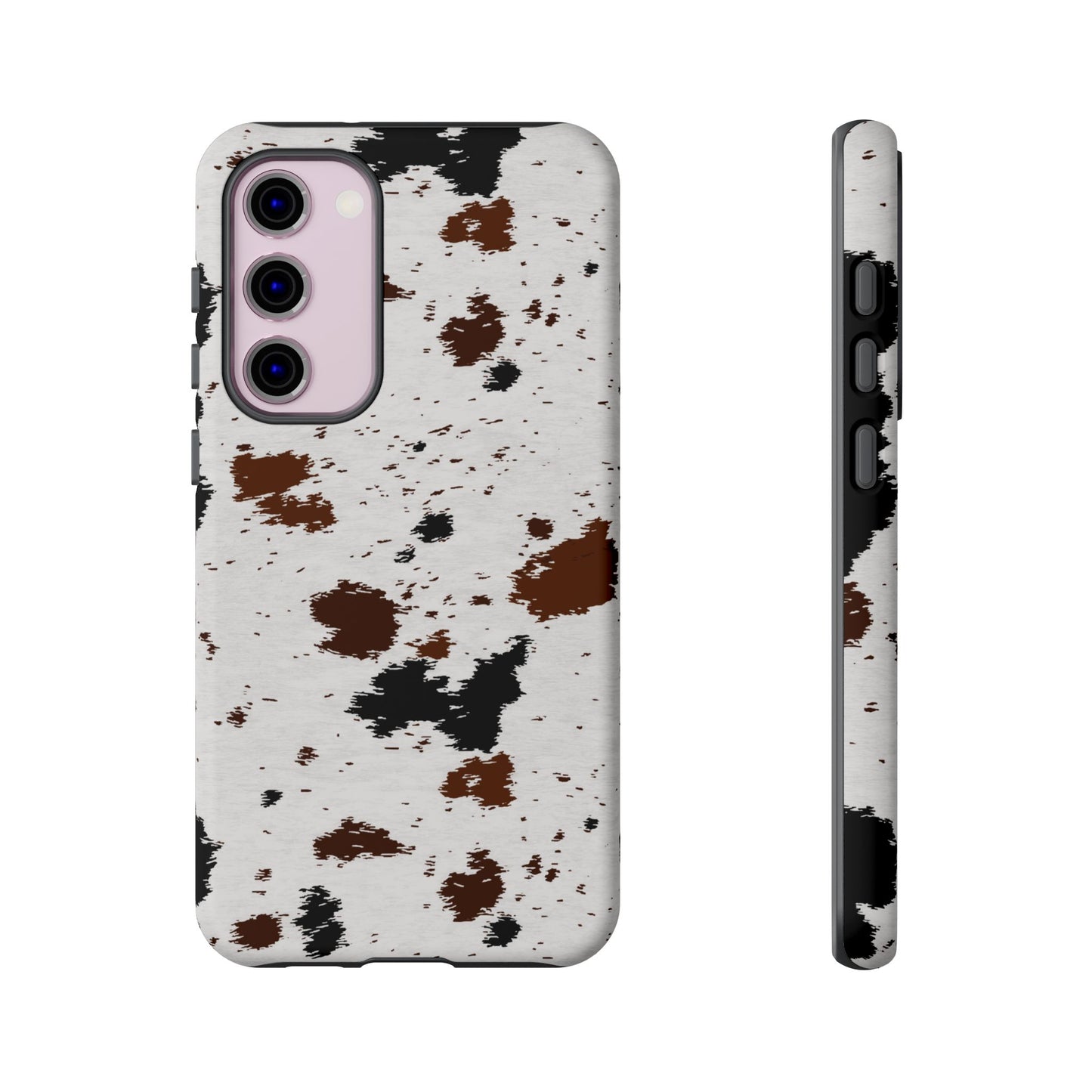 SAMSUNG Cow Print Tough Phone Case l GIFT FOR HIM AND HER