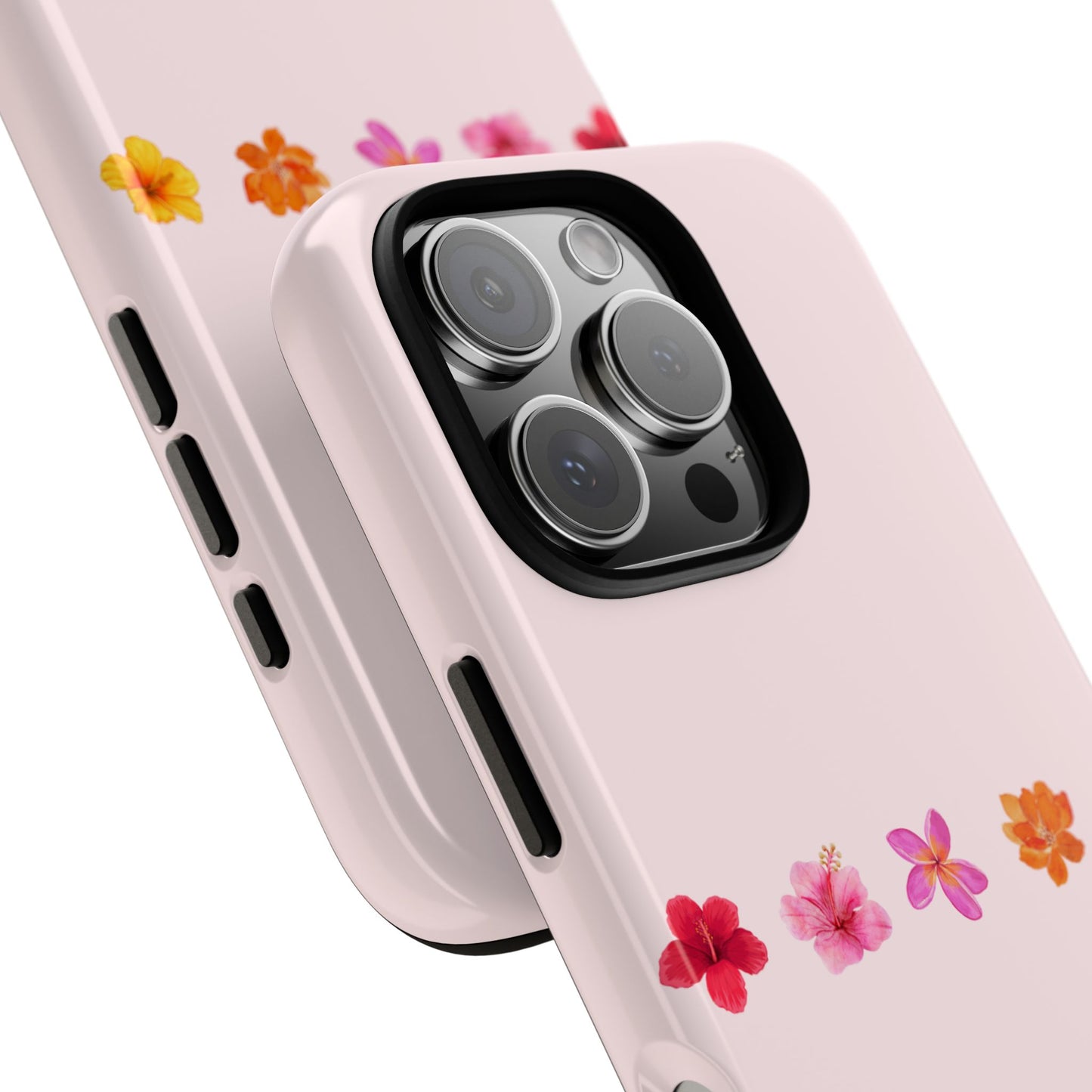 iPHONE Flower-Patterned Phone Case l Tough Cases for Women