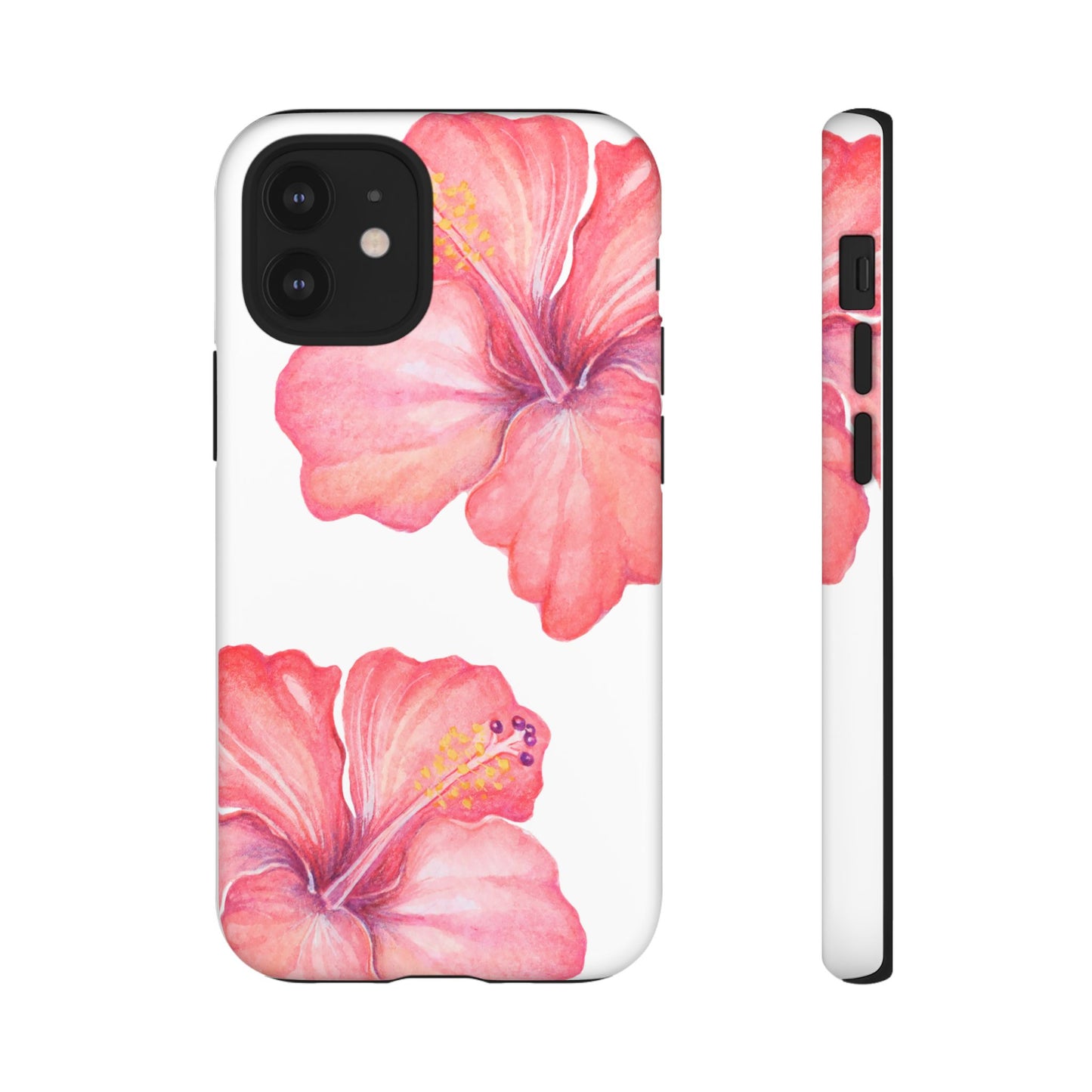 iPHONE Hibiscus Tough Case l Summer Vibe Mobile Case