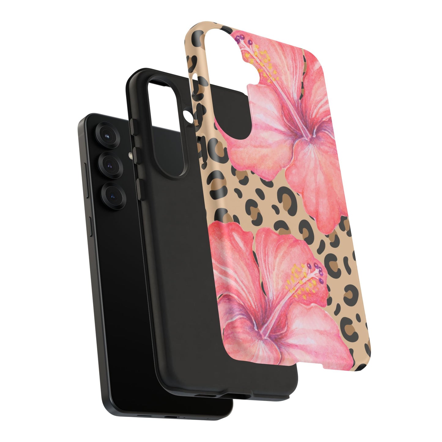 Leopard and Hibiscus SAMSUNG Tough Cases l Perfect for the Summer