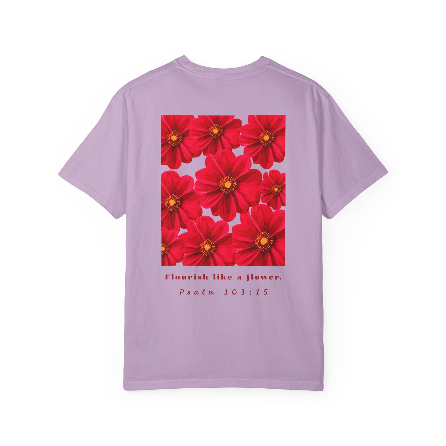 Floral Quote T-shirt l Gift for Her, Casual Wear, Daily Style
