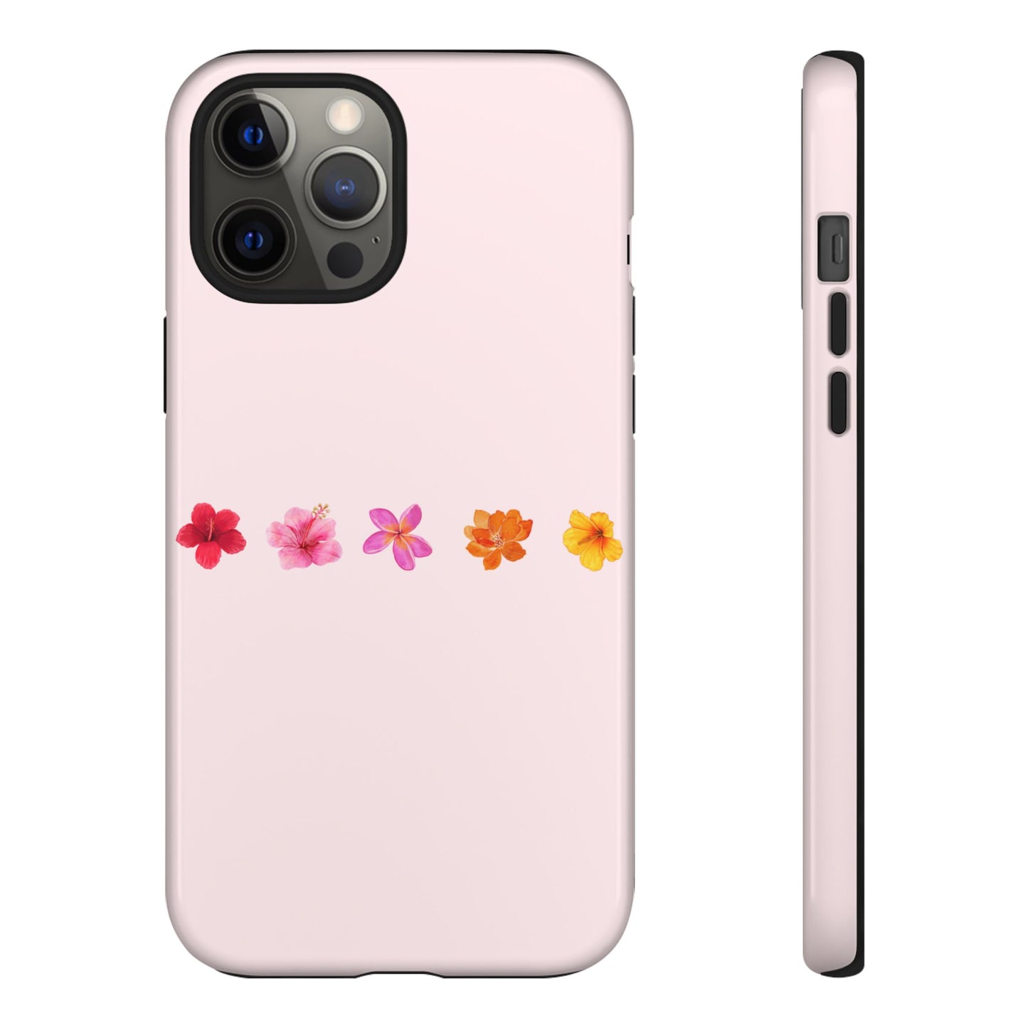 iPHONE Flower-Patterned Phone Case l Tough Cases for Women