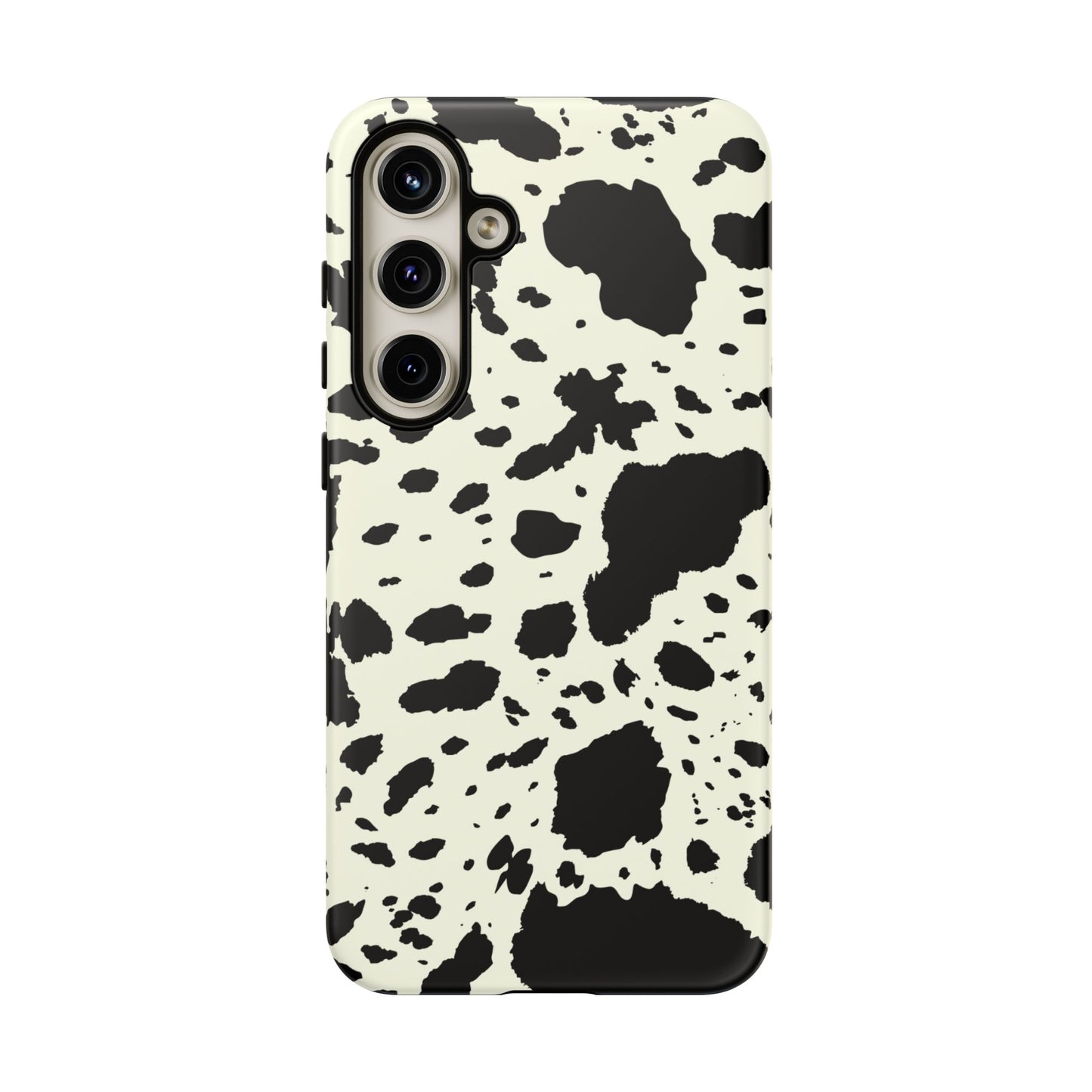 SAMSUNG Cow Print Tough Phone Cases l Durable Protection