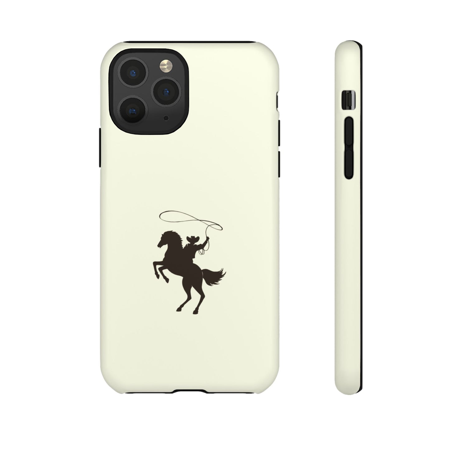 iPHONE Western Horse Rider Phone Case l Durable Phone Cover, Cowboy Style, Tough Case