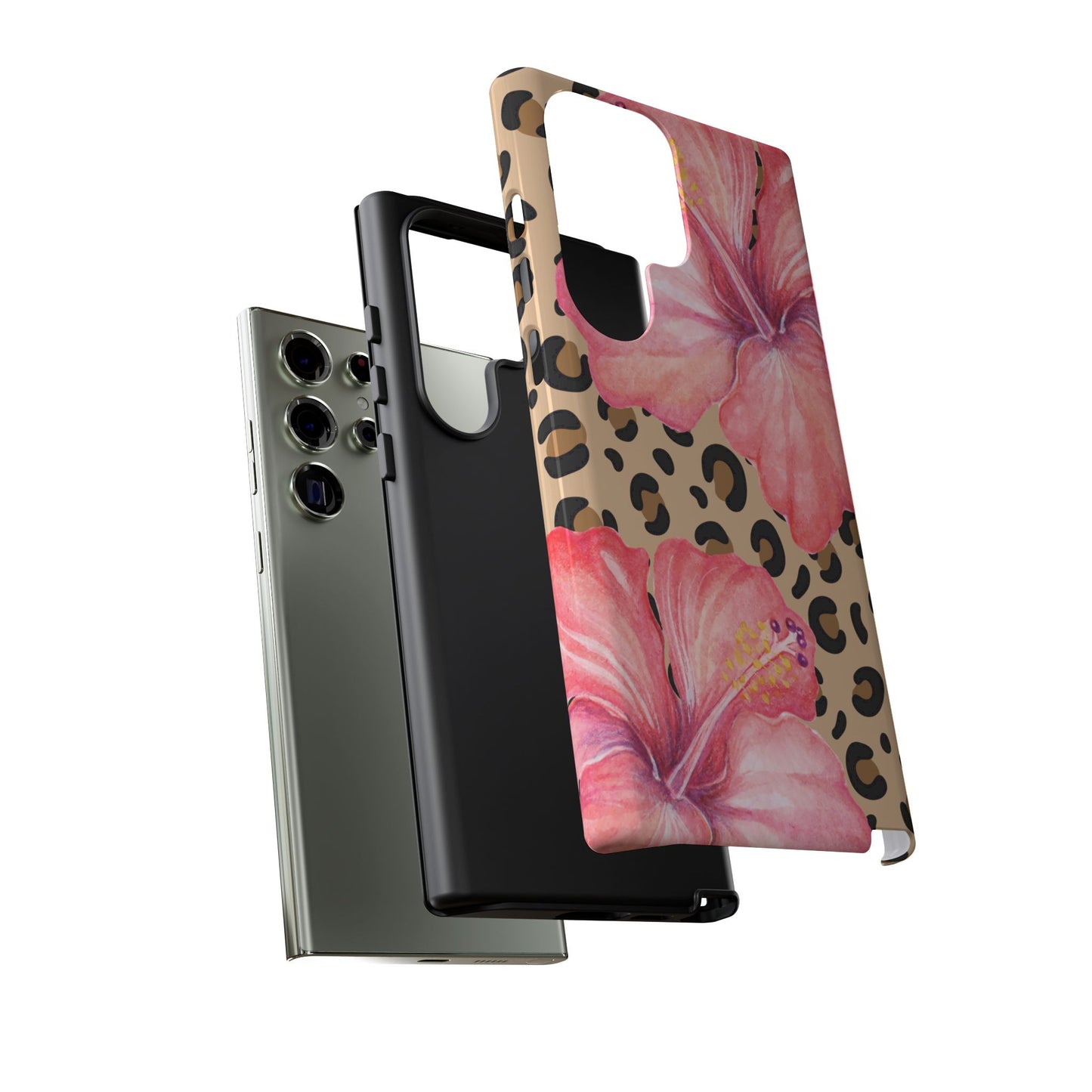 Leopard and Hibiscus SAMSUNG Tough Cases l Perfect for the Summer