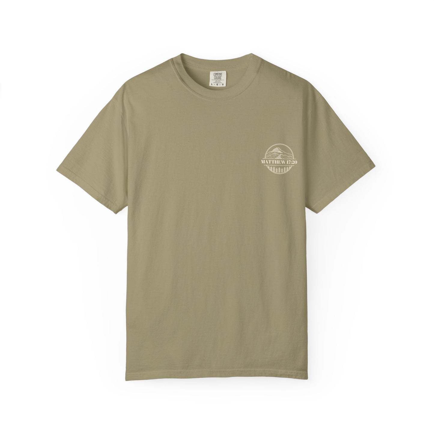 Faith Can Move Mountains Unisex Garment-Dyed T-Shirt