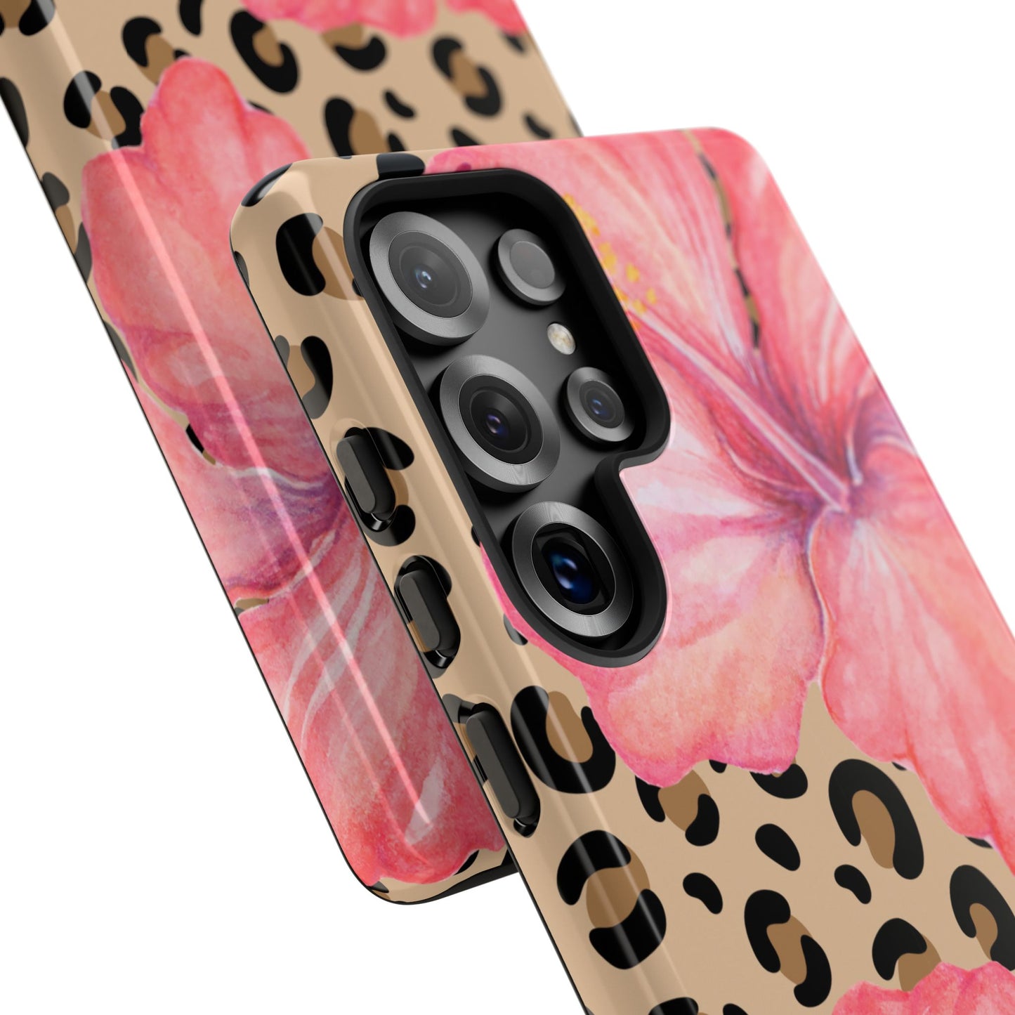 Leopard and Hibiscus SAMSUNG Tough Cases l Perfect for the Summer