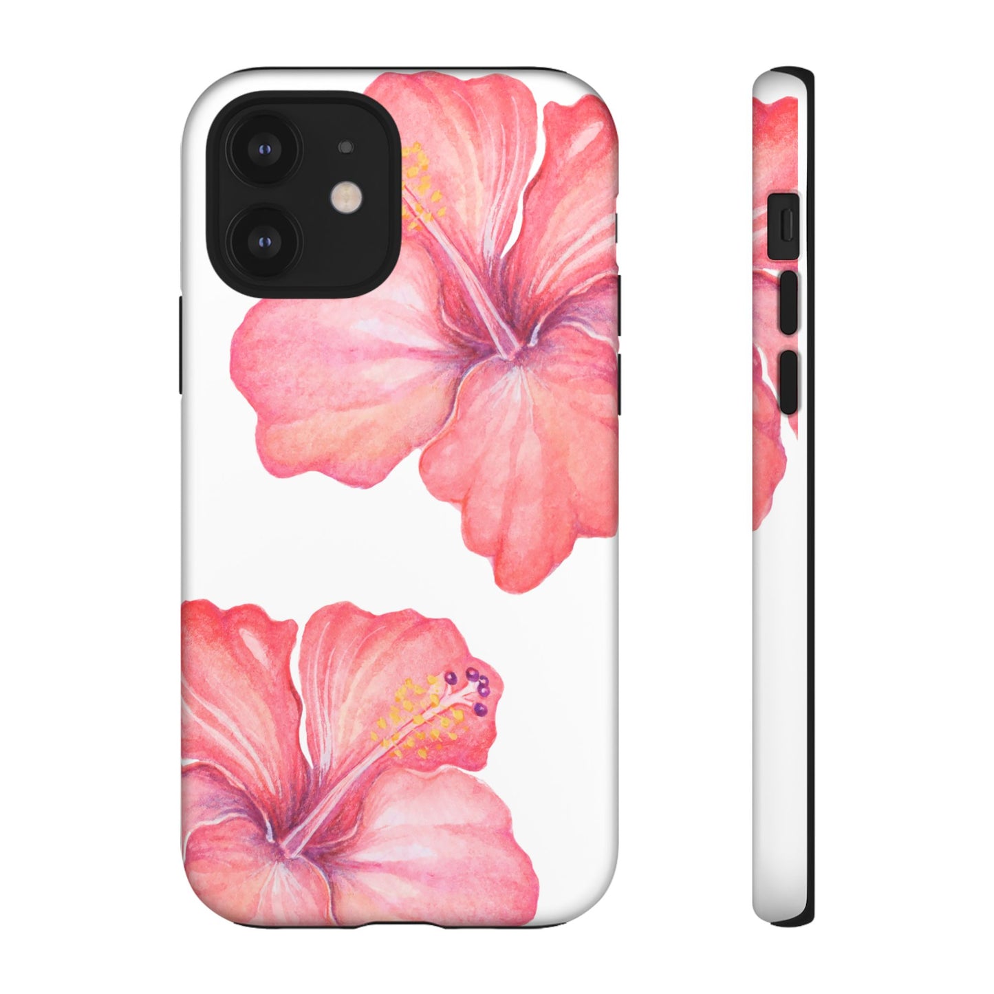 iPHONE Hibiscus Tough Case l Summer Vibe Mobile Case