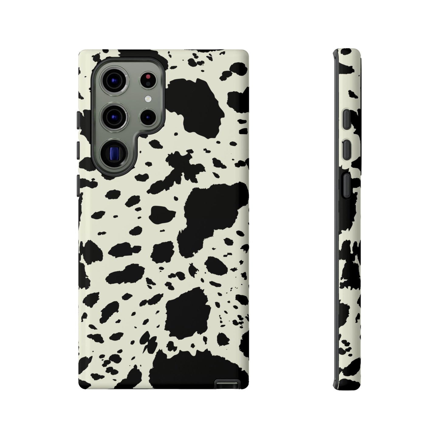 SAMSUNG Cow Print Tough Phone Cases l Durable Protection