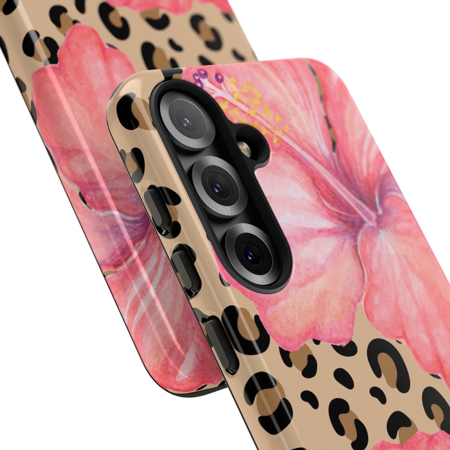 Leopard and Hibiscus SAMSUNG Tough Cases l Perfect for the Summer