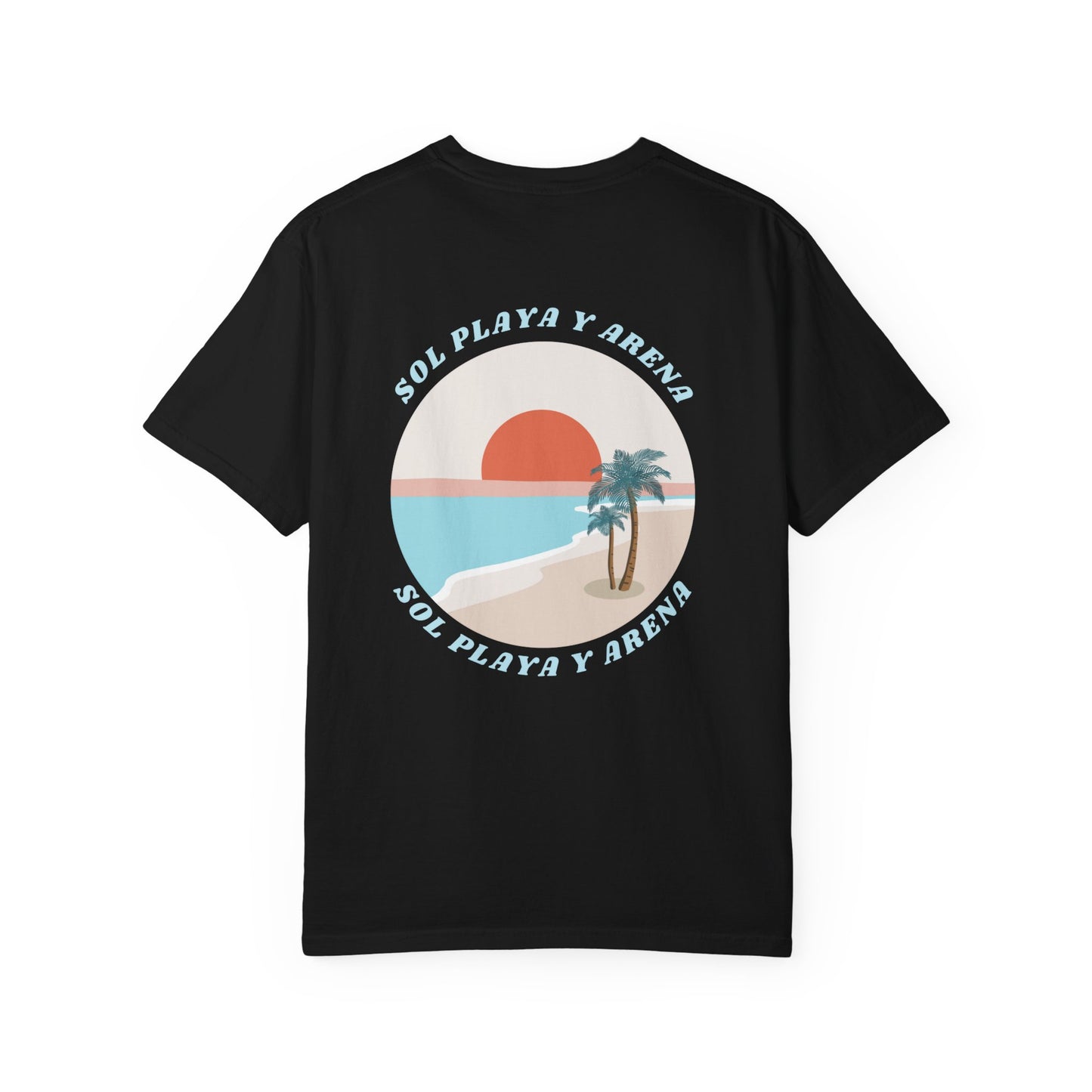 "Sol, Playa, y Arena" Beach Vibe T-Shirt Summer Apparel l Unisex Casual Wear