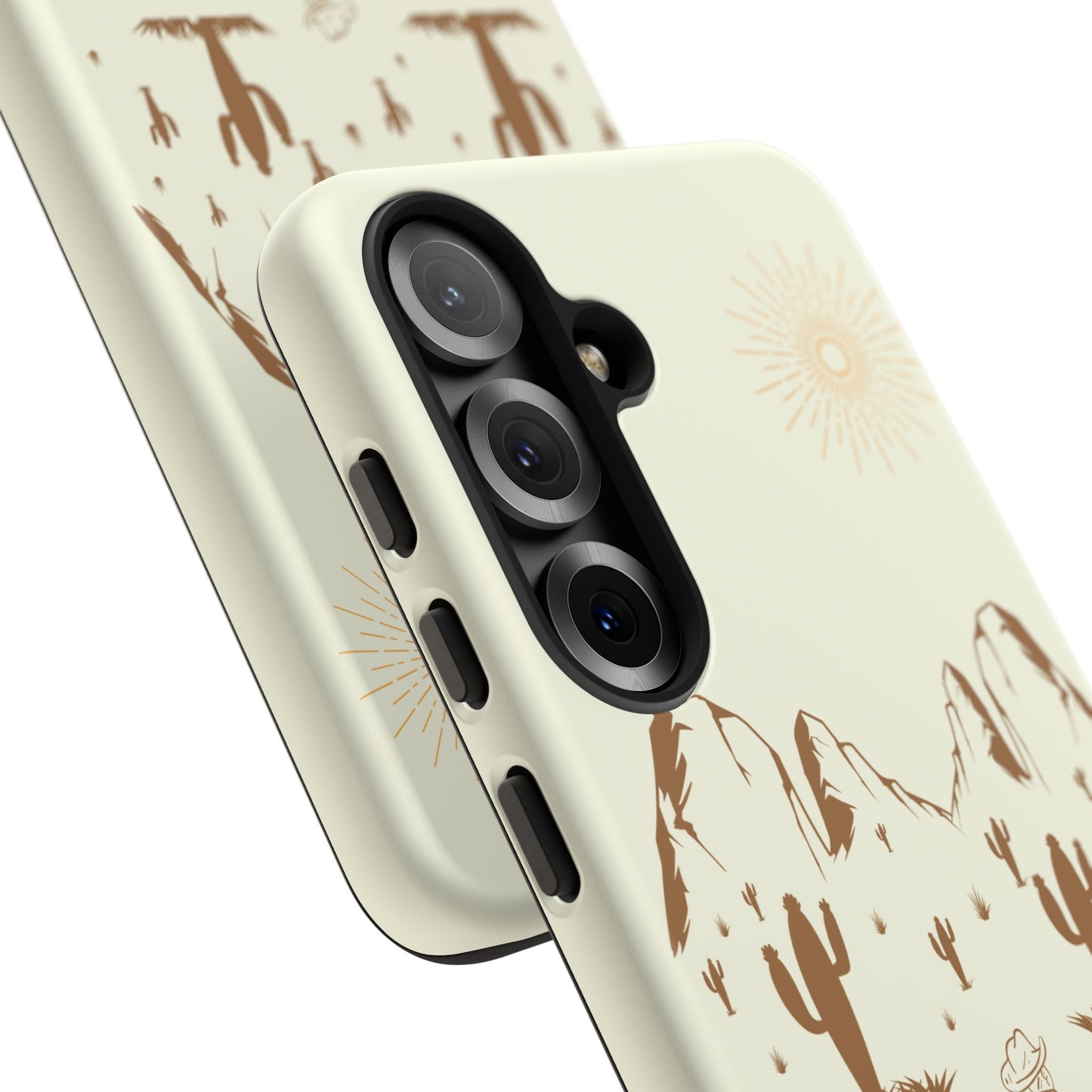 SAMSUNG Cowboy Riding into the Sunset Tough Phone Case