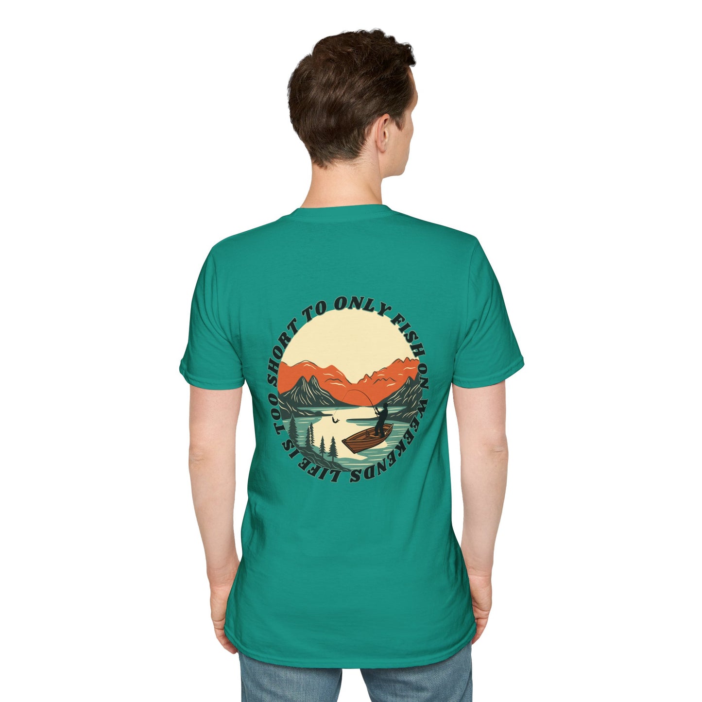 Nature Lover’s Fishing T-Shirt - Perfect for Outdoor Adventures, Gift for Fishermen, Eco-Friendly Tee, Camping Apparel, Great for Dad
