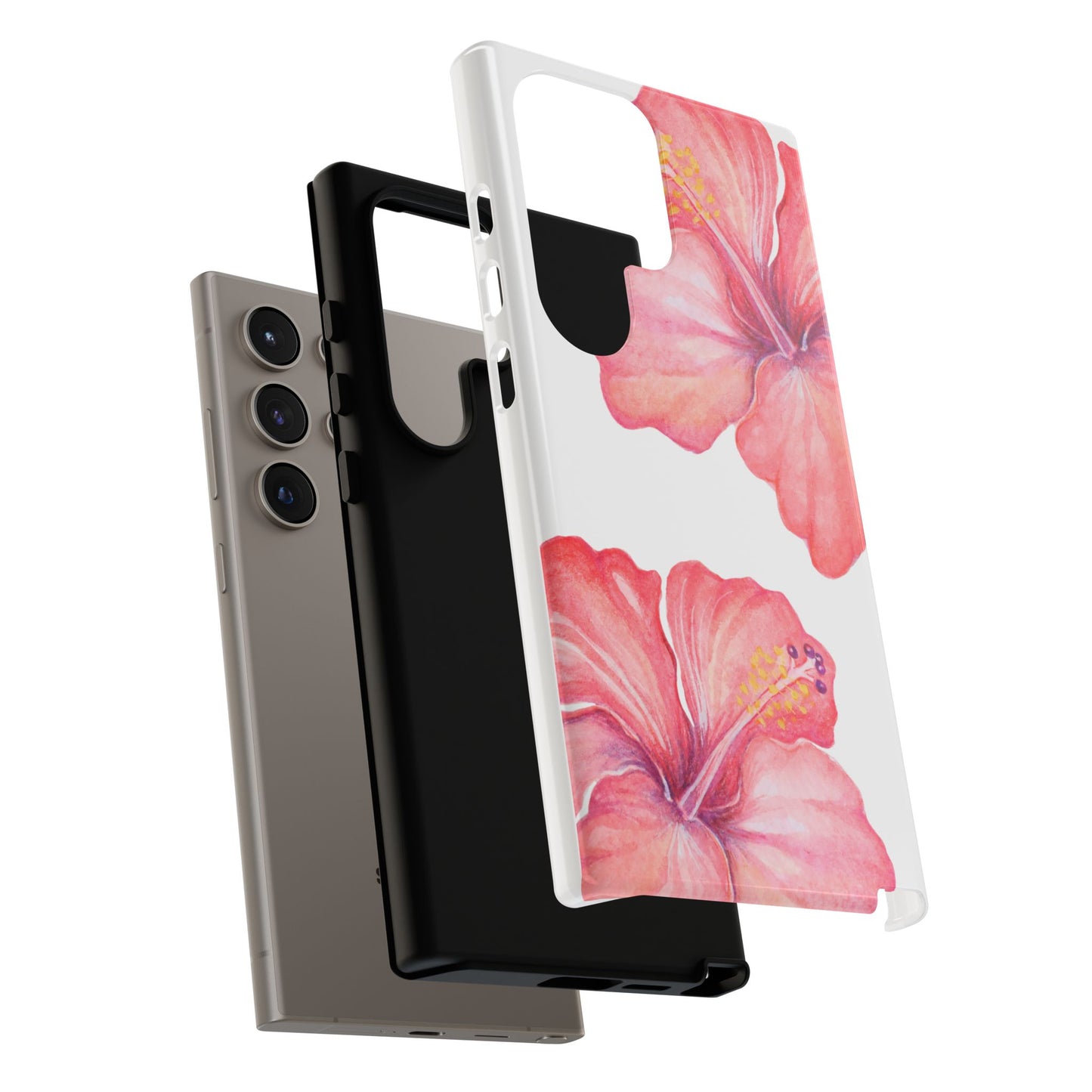 SAMSUNG Hibiscus Tough Case l Summer Vibe Mobile Case