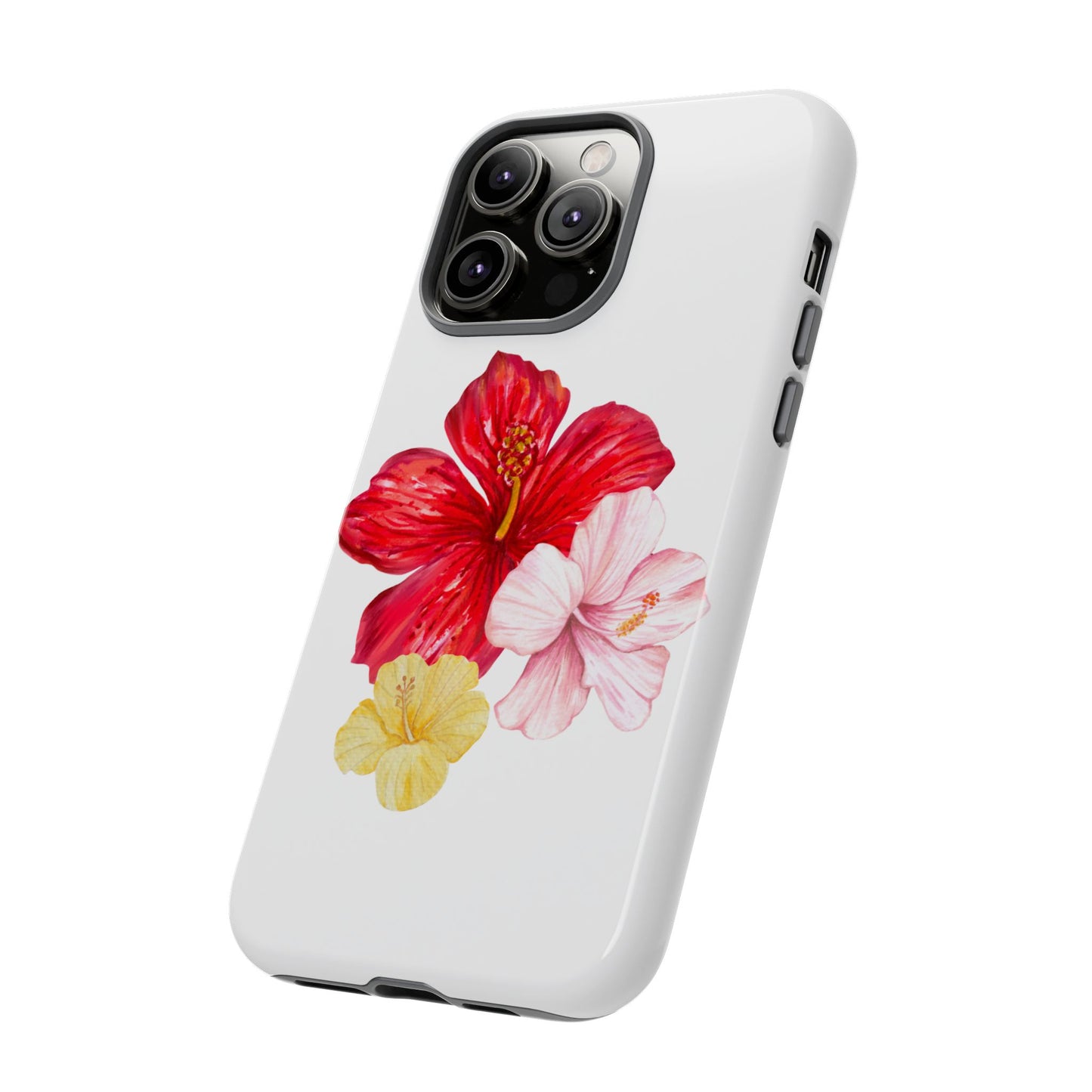 iPHONE Hibiscus Tough Cases l Tropical Vibe