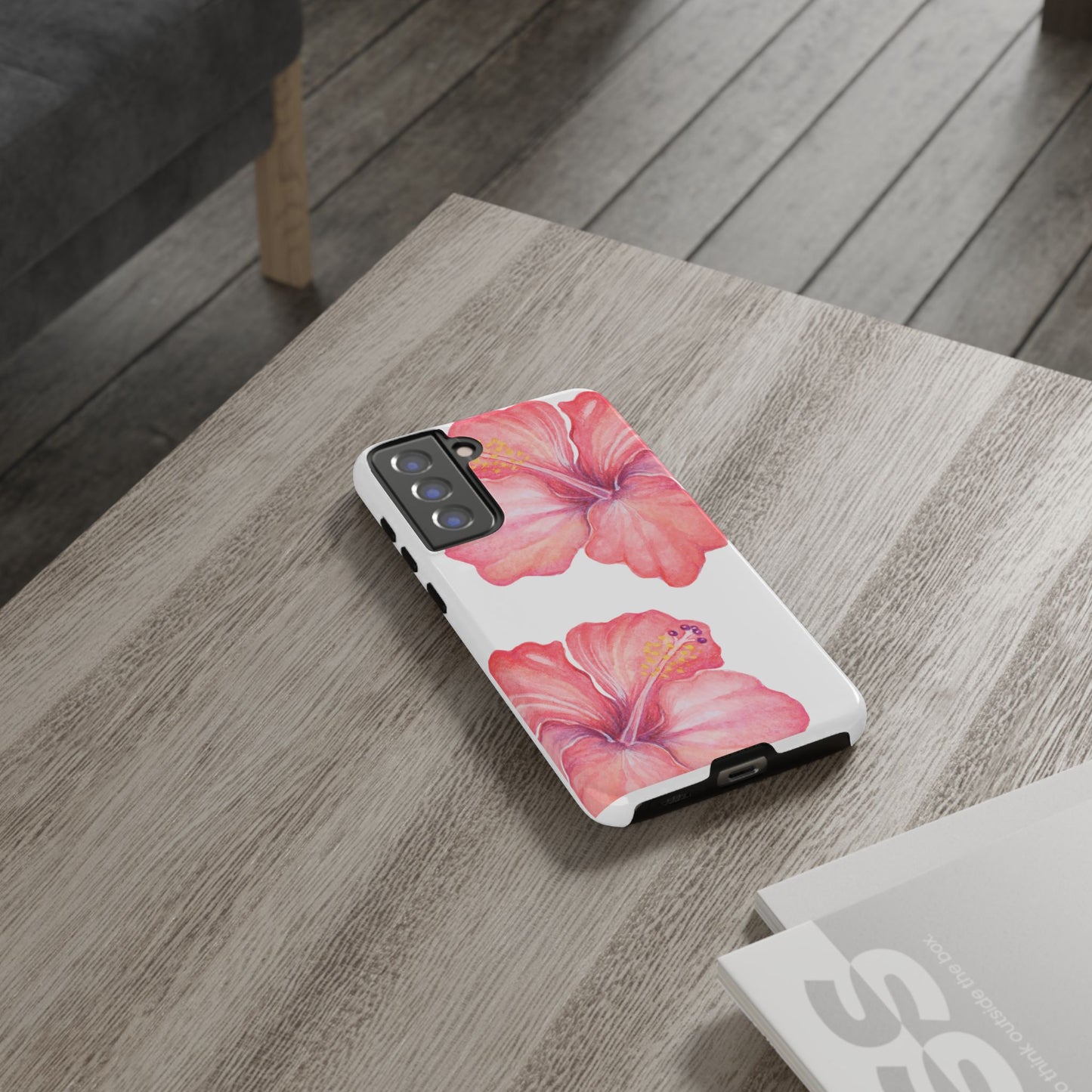SAMSUNG Hibiscus Tough Case l Summer Vibe Mobile Case