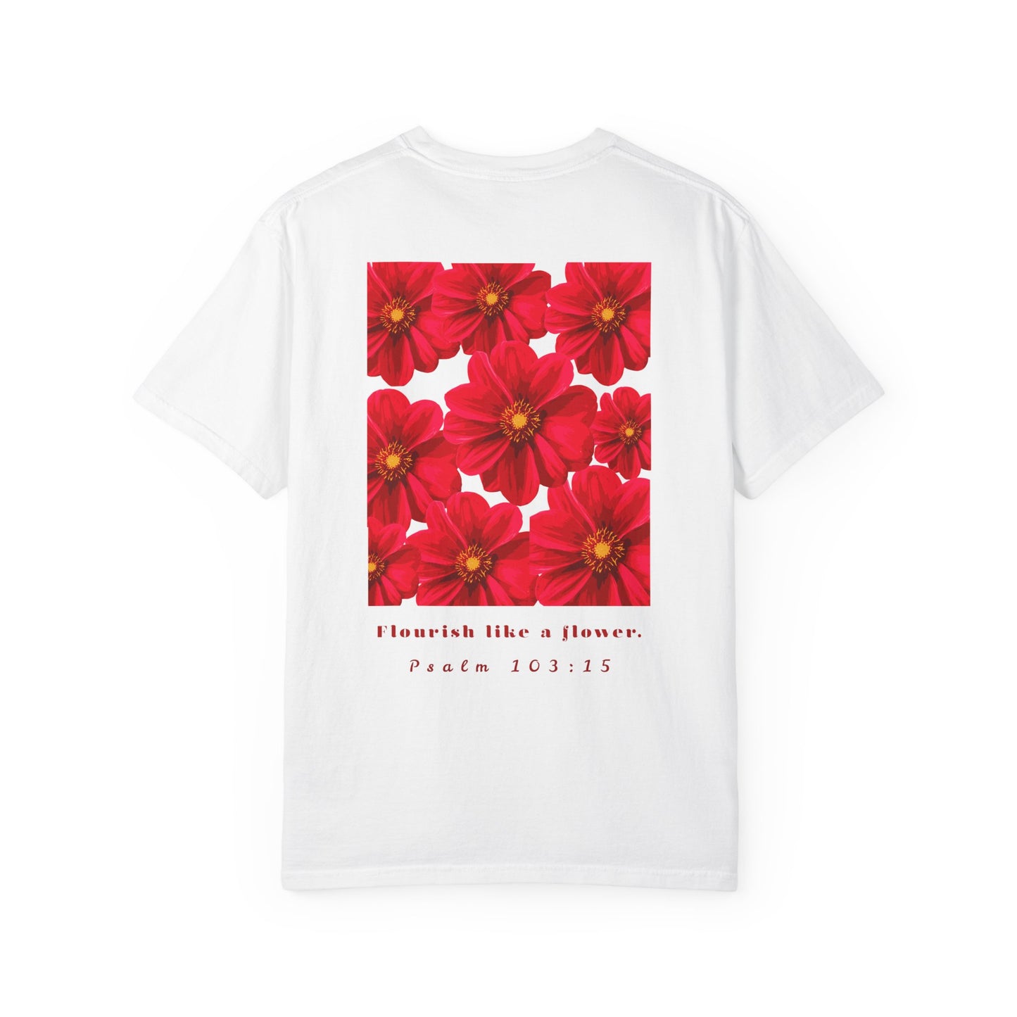 Floral Quote T-shirt l Gift for Her, Casual Wear, Daily Style