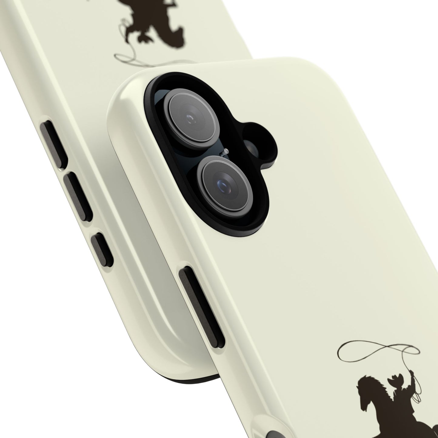 iPHONE Western Horse Rider Phone Case l Durable Phone Cover, Cowboy Style, Tough Case