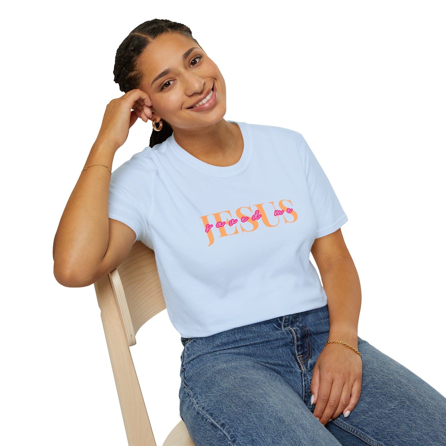 "Jesus Saved Me" - Soft Style T-Shirt l Perfect for Everyday Wear