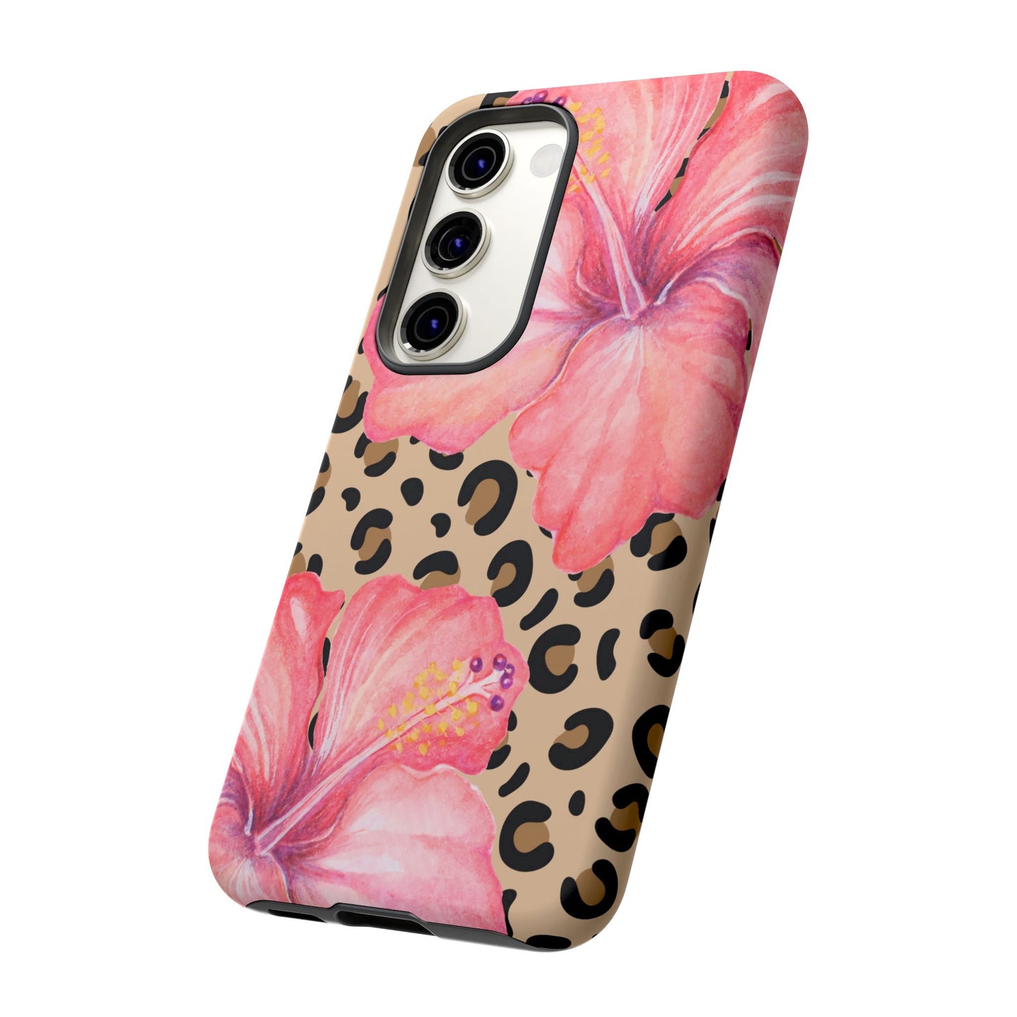Leopard and Hibiscus SAMSUNG Tough Cases l Perfect for the Summer