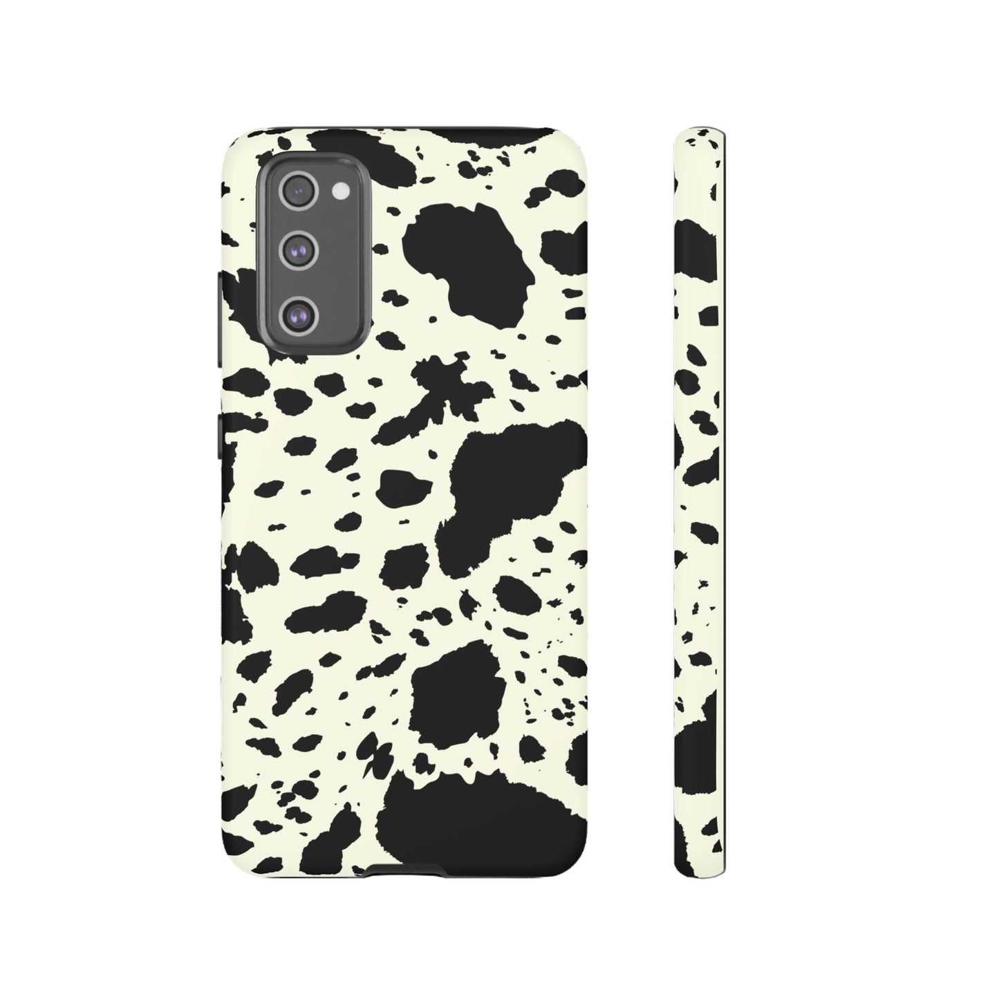 SAMSUNG Cow Print Tough Phone Cases l Durable Protection