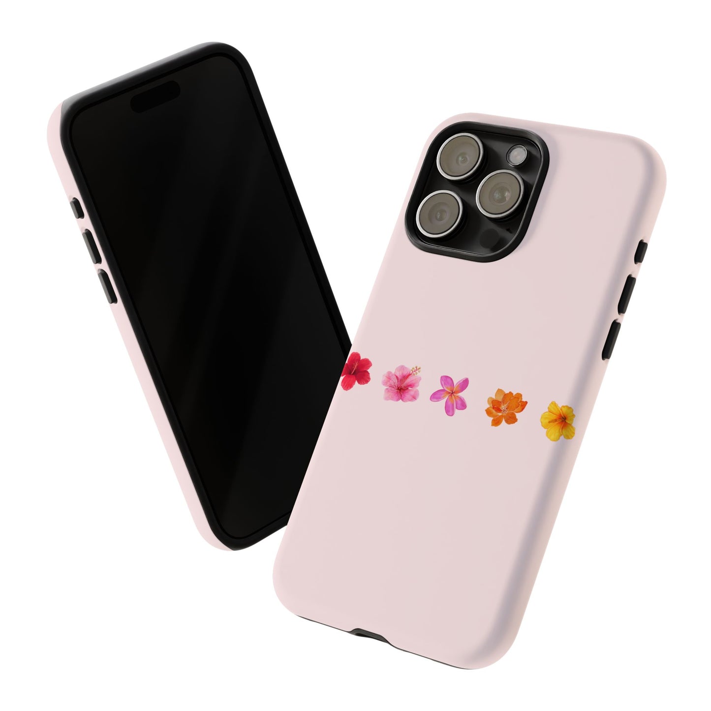 iPHONE Flower-Patterned Phone Case l Tough Cases for Women