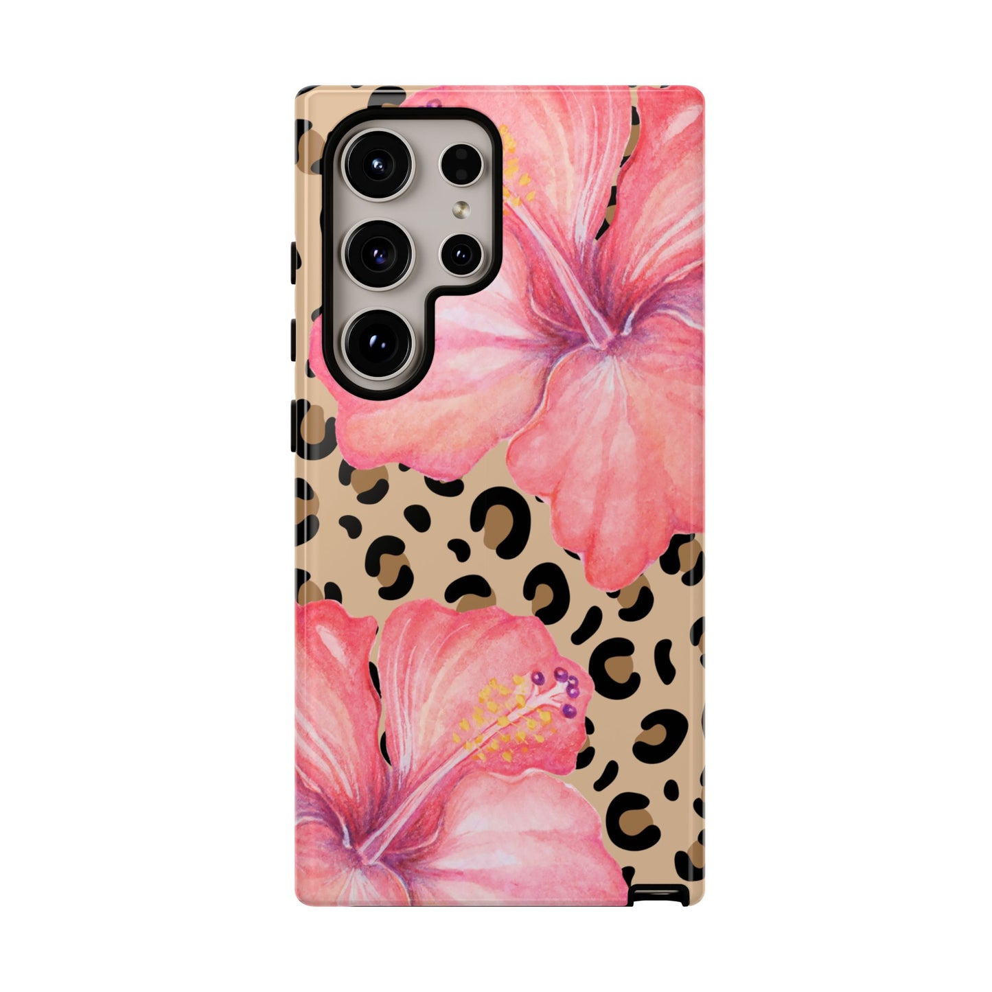 Leopard and Hibiscus SAMSUNG Tough Cases l Perfect for the Summer