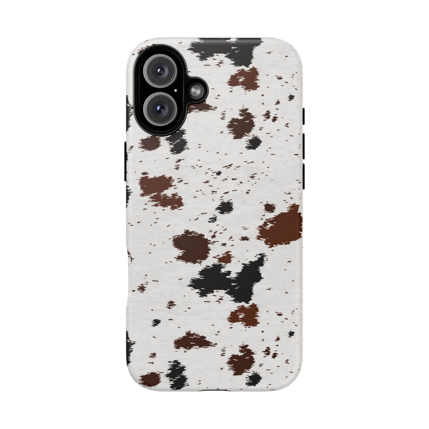 iPHONE Cow Print Tough Phone Case l GIFT FOR HIM AND HER