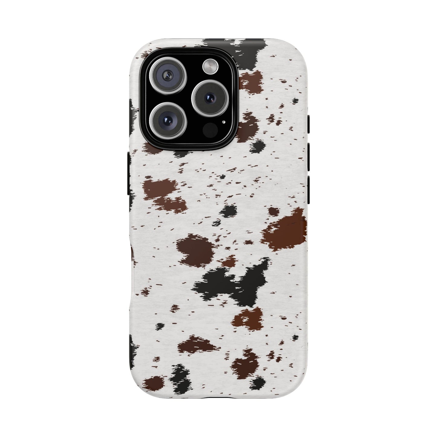 iPHONE Cow Print Tough Phone Case l GIFT FOR HIM AND HER