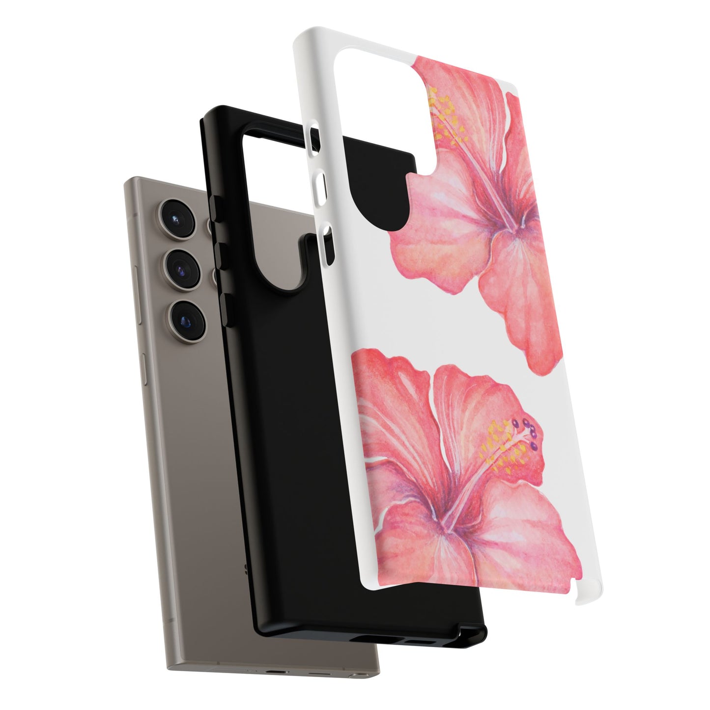 SAMSUNG Hibiscus Tough Case l Summer Vibe Mobile Case