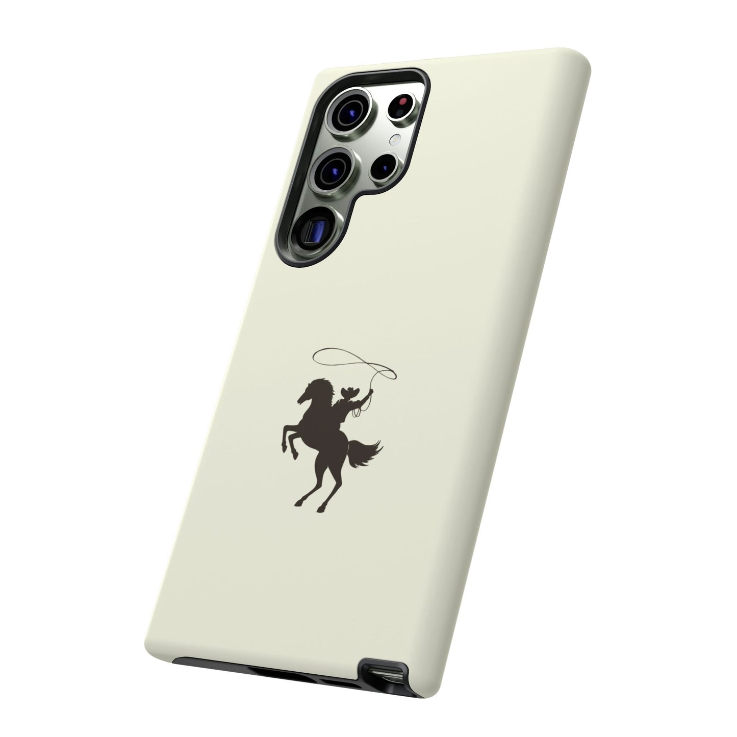 SAMSUNG Western Horse Rider Phone Case l Durable Phone Cover, Cowboy Style, Tough Case