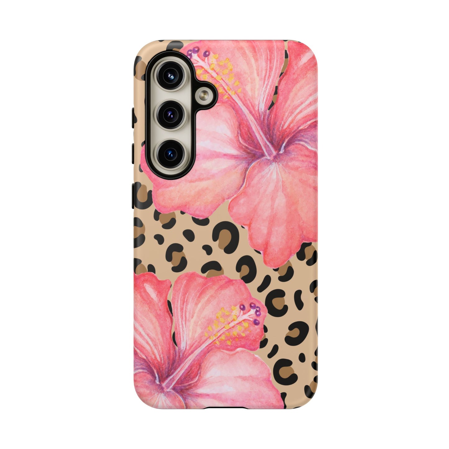 Leopard and Hibiscus SAMSUNG Tough Cases l Perfect for the Summer