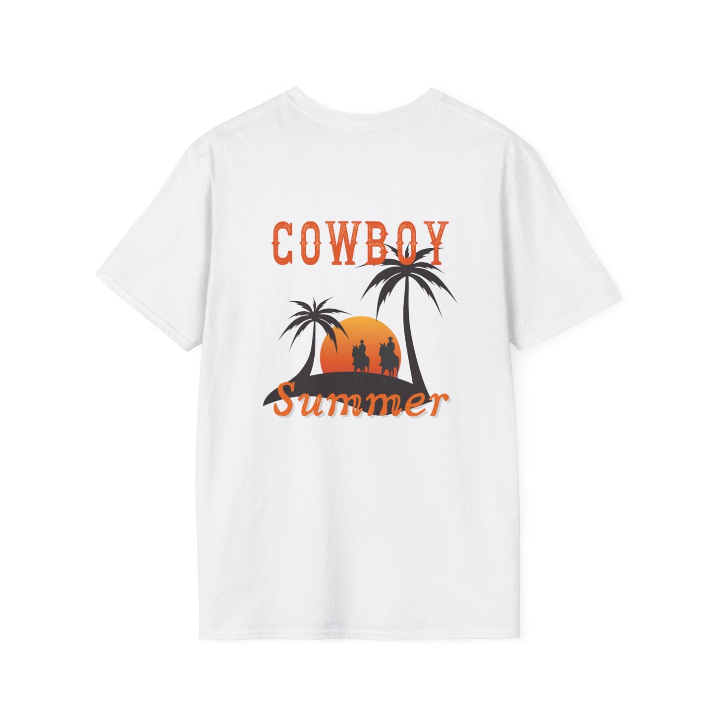 Cowboy Summer Softstyle T-Shirt MADE FOR HIM